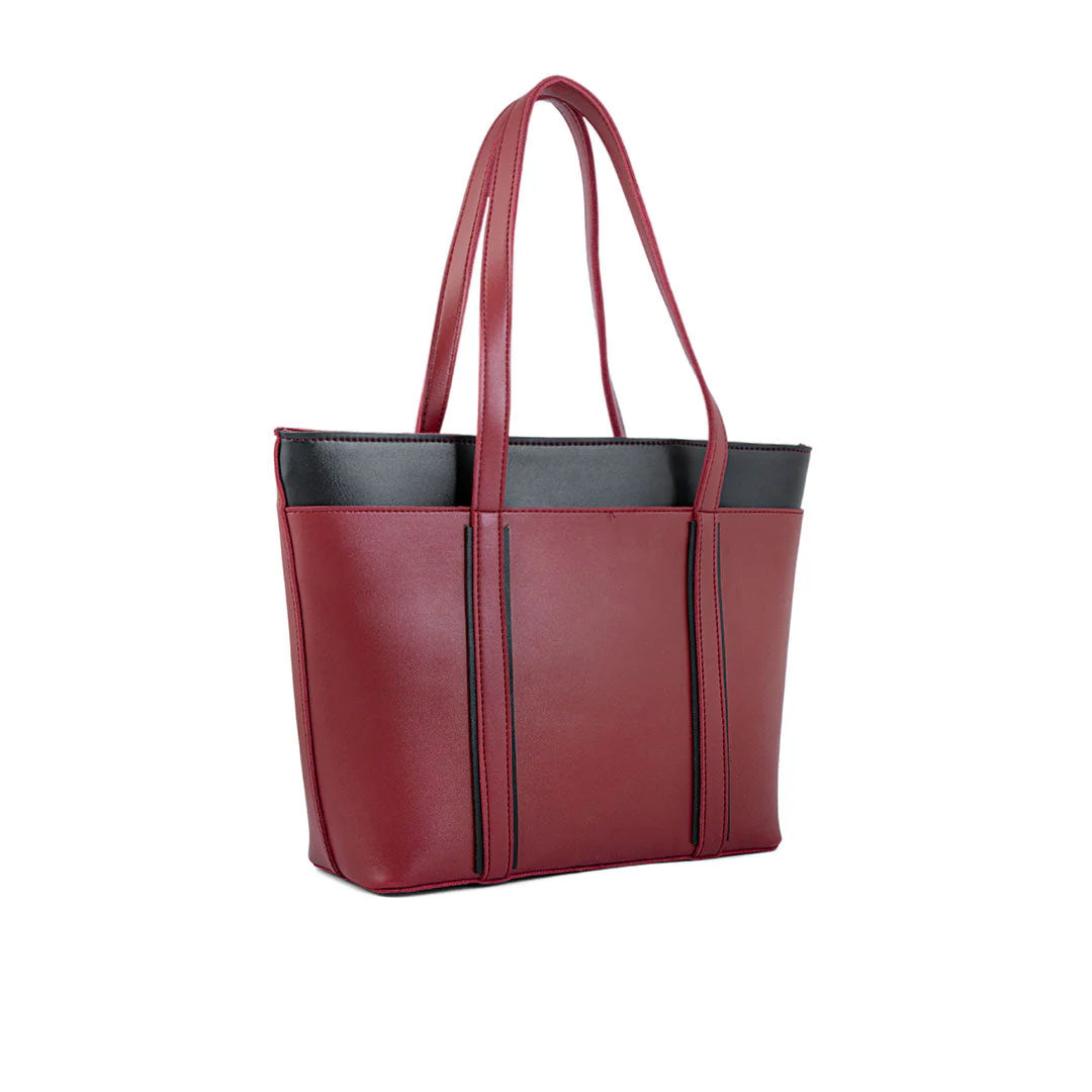 Maroon Casual Shoulder Bag P56189 - Image 2