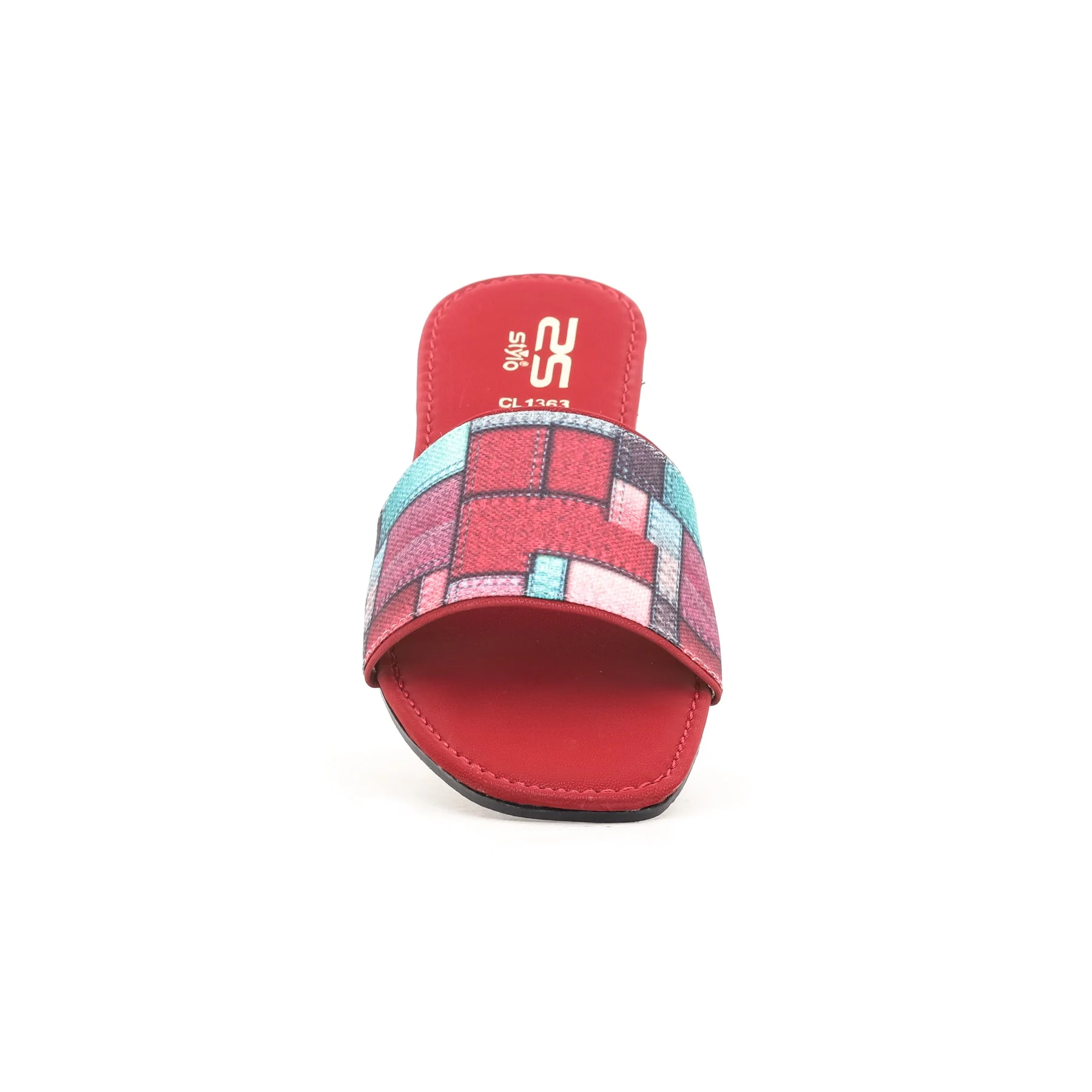 Maroon Casual Slipper CL1363 - Image 3
