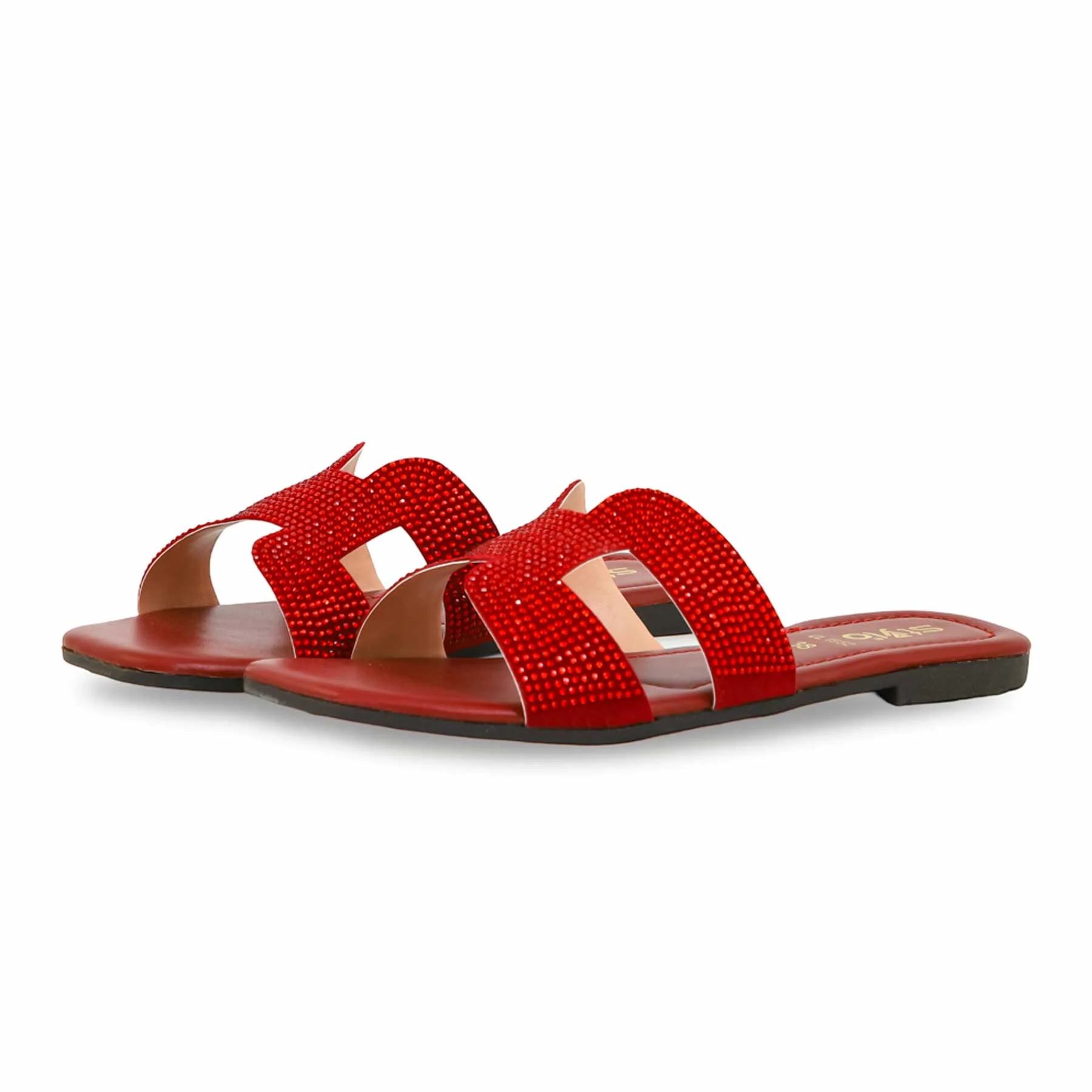 Maroon Casual Slipper CL1952 - Image 3