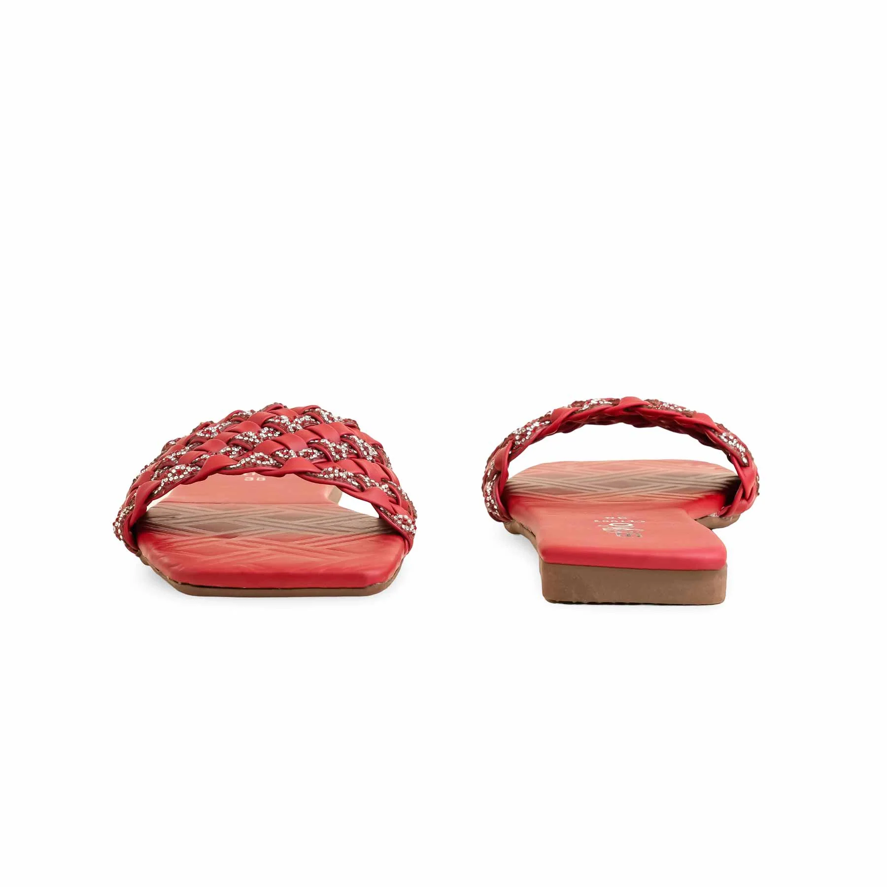 Maroon Casual Slipper CL1991 - Image 3