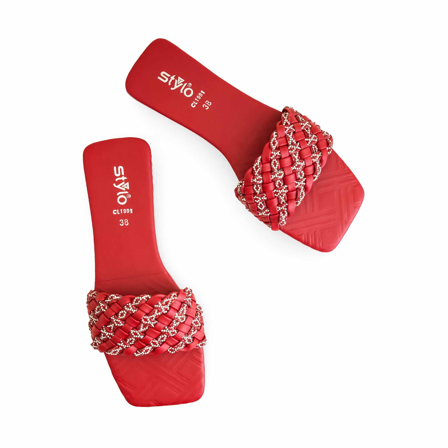 Maroon Casual Slipper CL1991 - Image 4