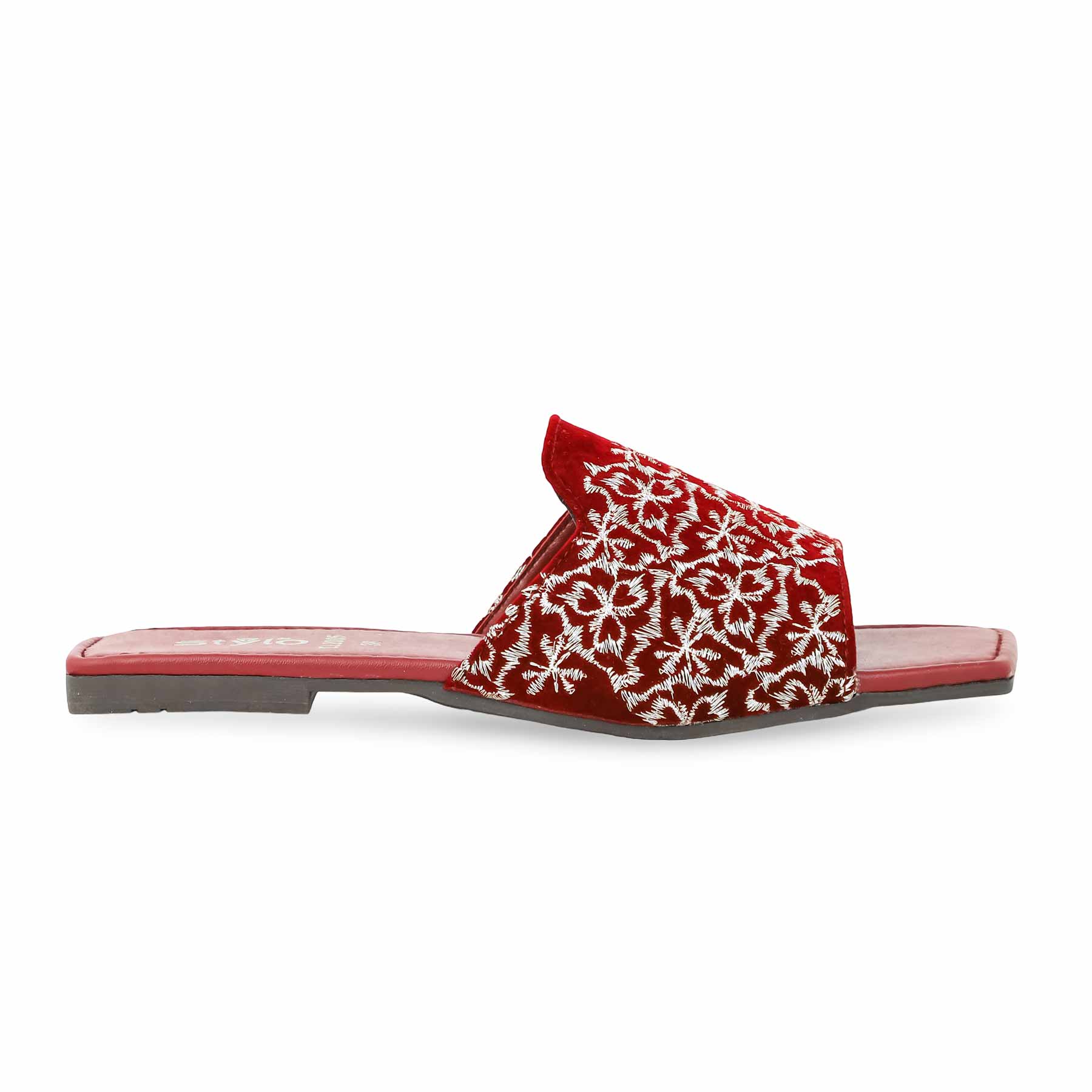 Maroon Casual Slipper CL2005 - Image 2