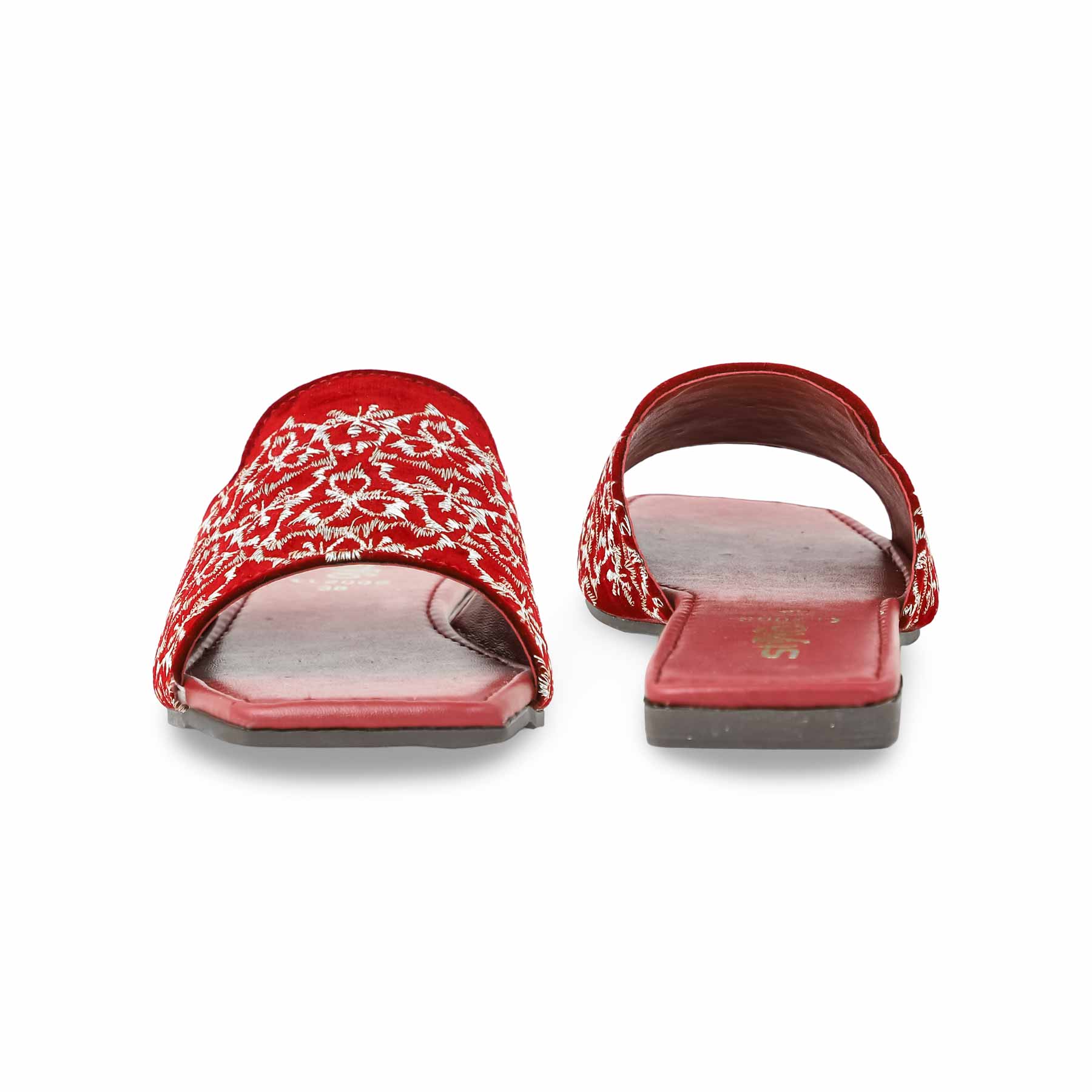 Maroon Casual Slipper CL2005 - Image 4