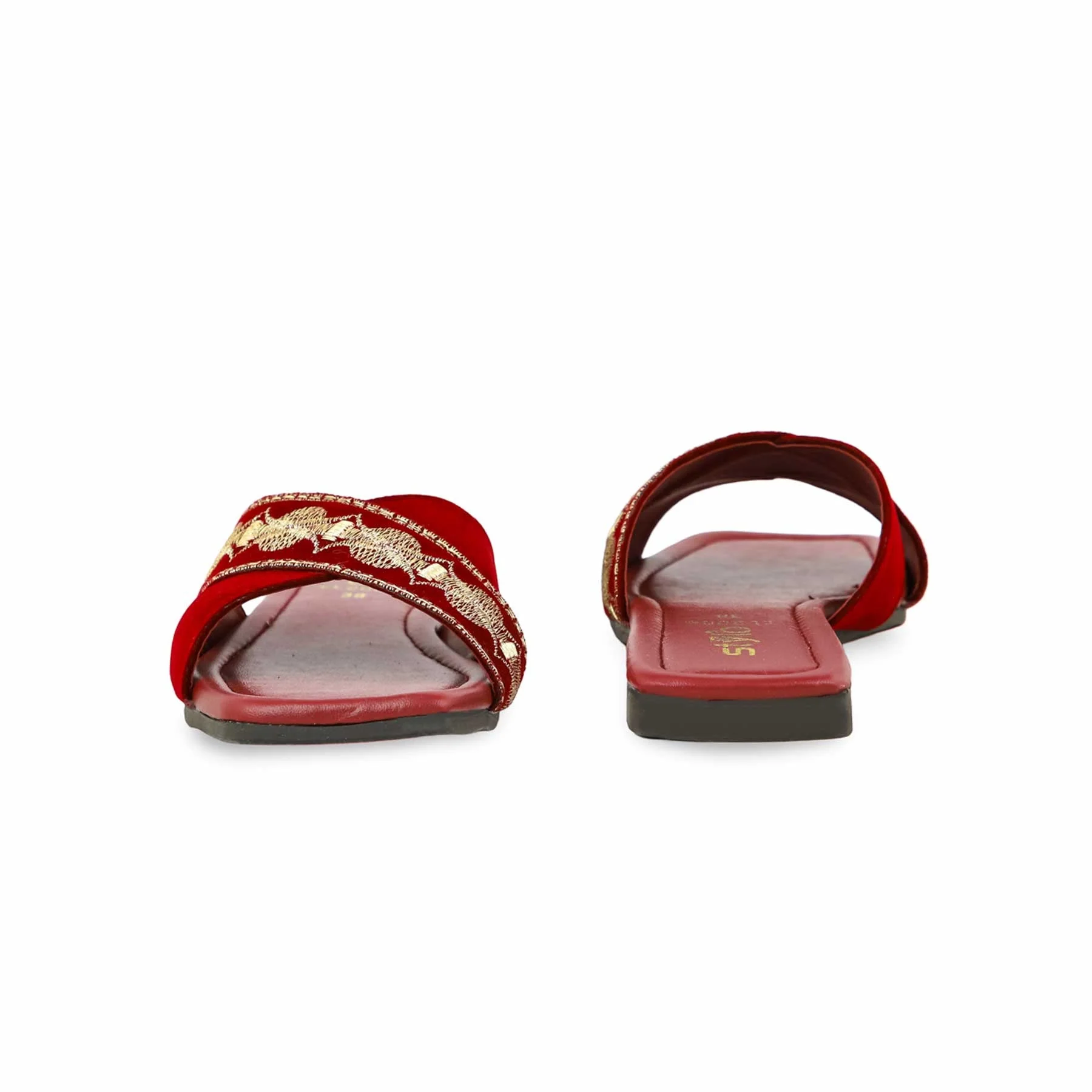 Maroon Casual Slipper CL2006 - Image 4