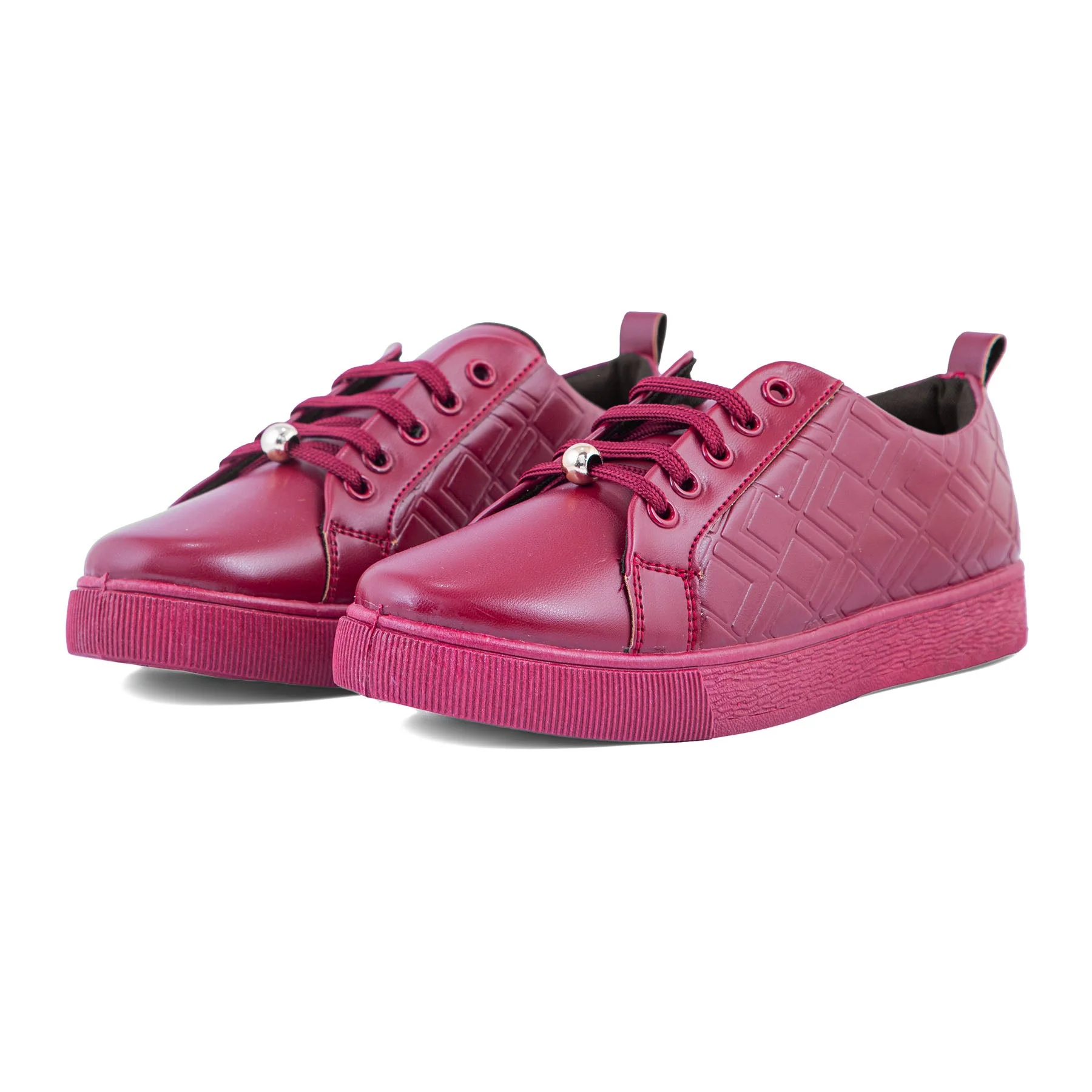Maroon Casual Sneaker AT7332 - Image 4