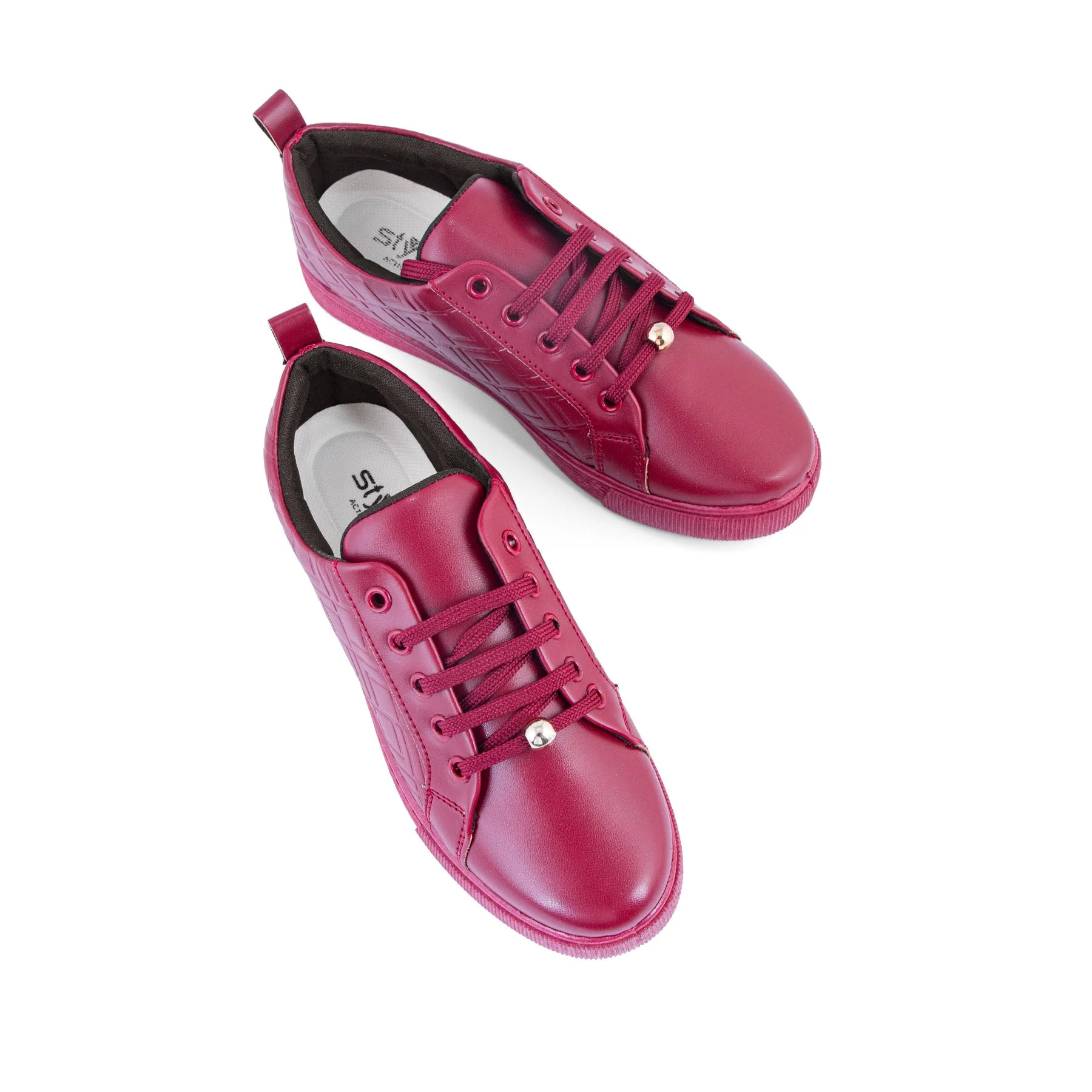 Maroon Casual Sneaker AT7332 - Image 6