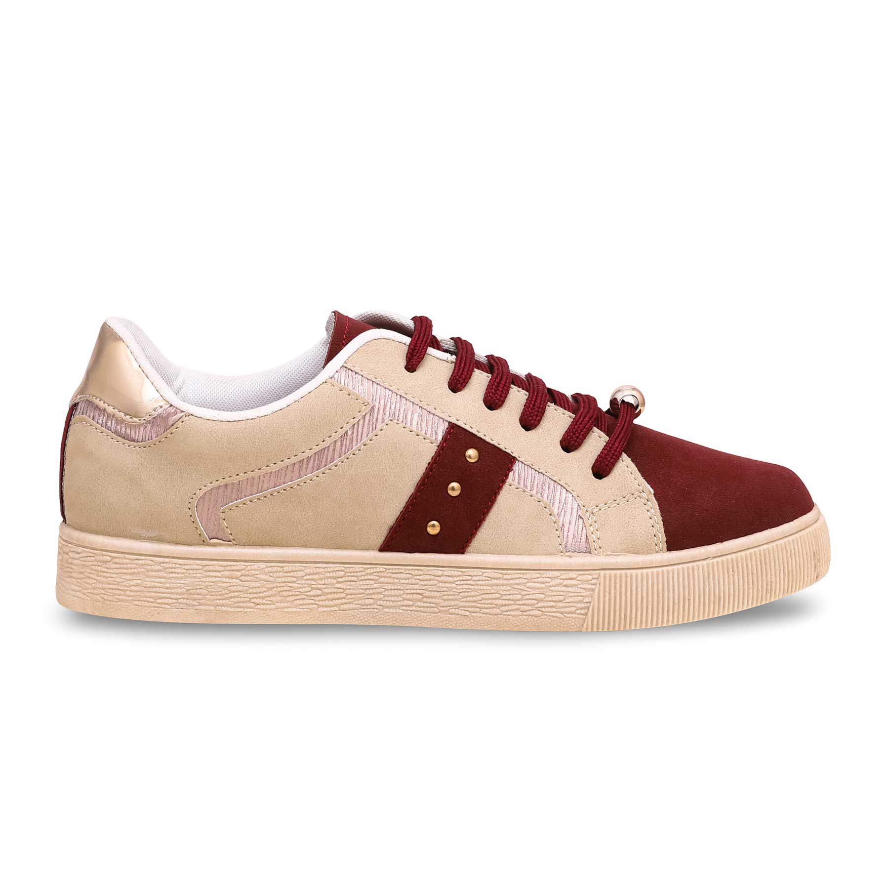 Maroon Casual Sneaker AT7333 - Image 2