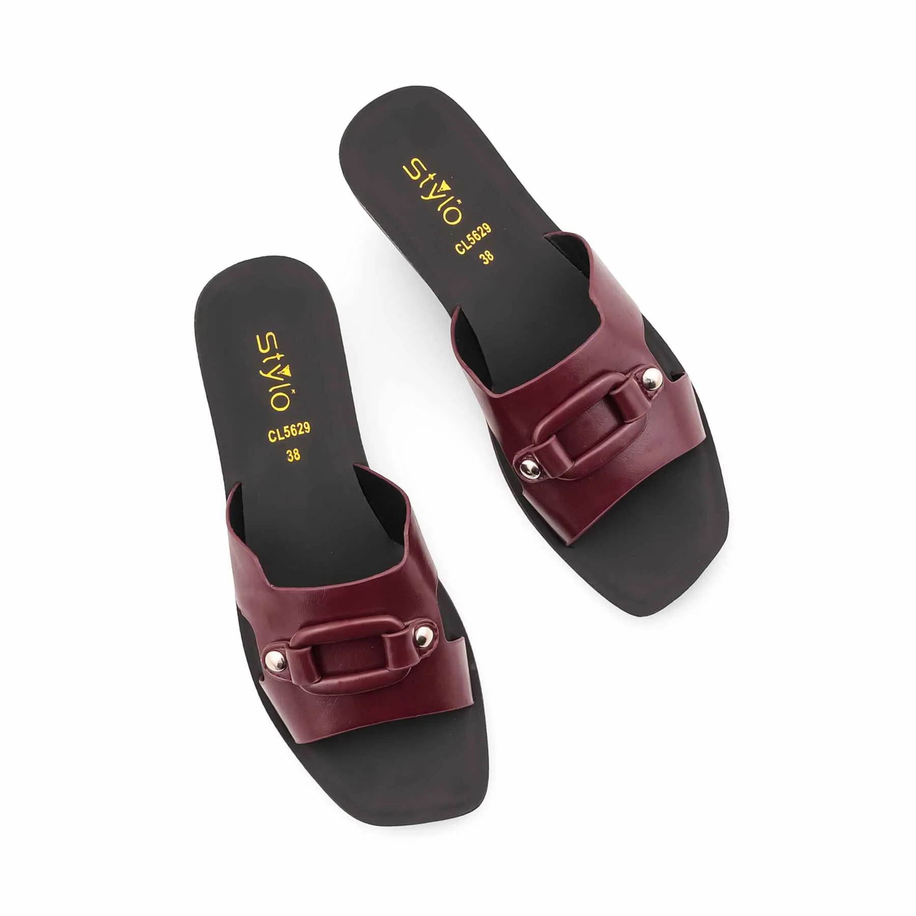Maroon Casual Softy For Ladies CL5629 - Image 5