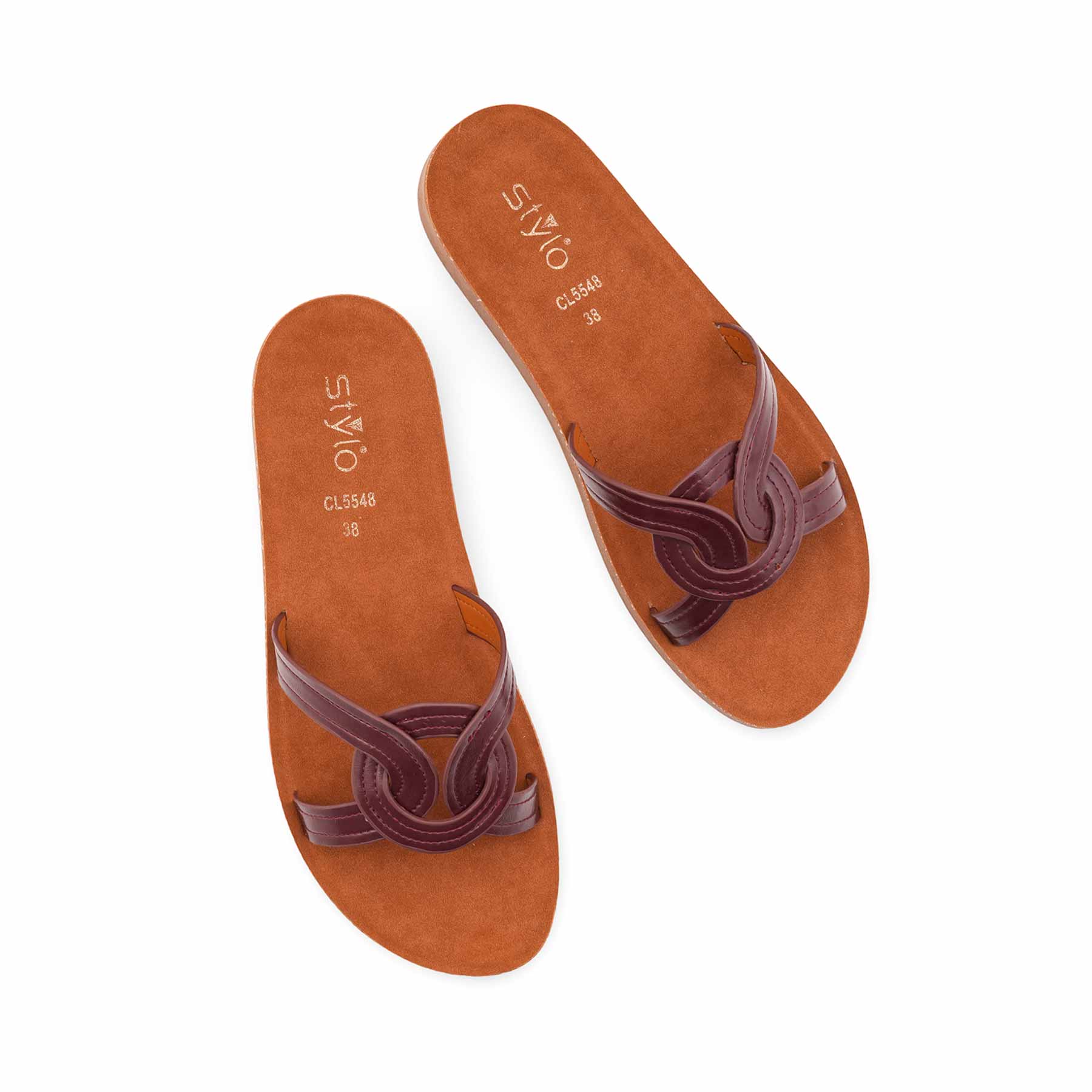 Maroon Casual Softy For Women CL5548 - Image 5