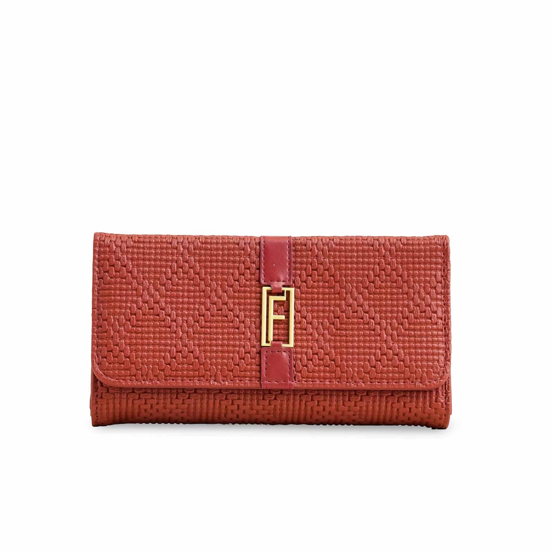 Maroon Casual Wallet For Ladies P70969 - Image 2