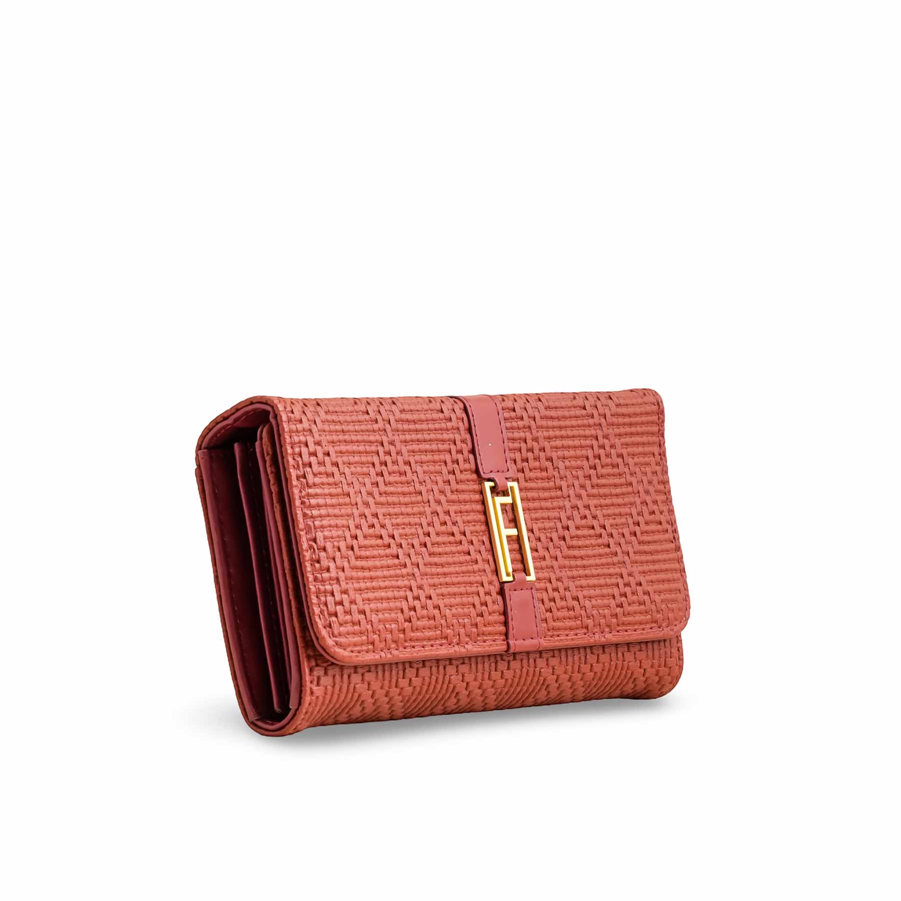 Maroon Casual Wallet For Ladies P70969 - Image 3