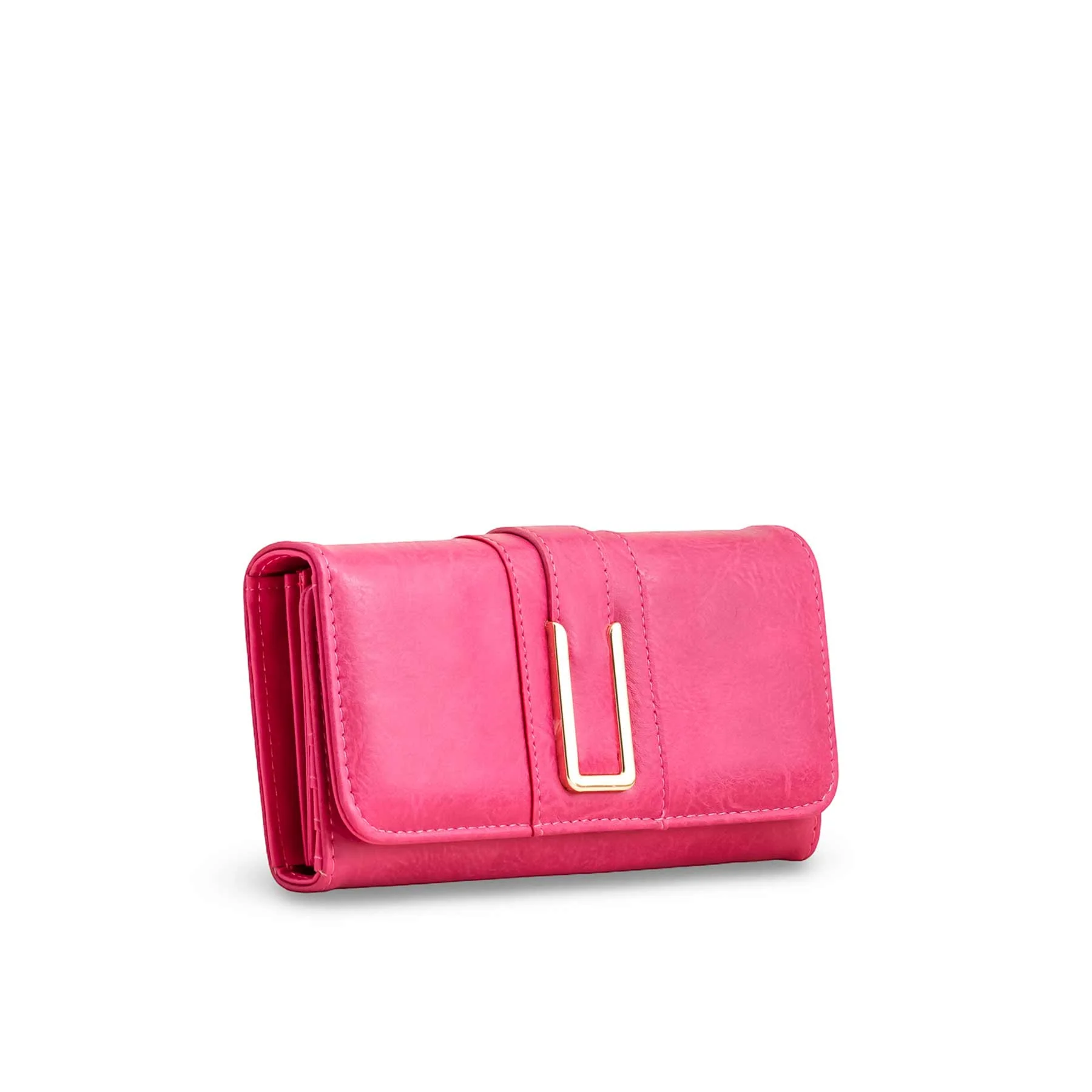 Maroon Casual Wallet For Women P70960 - Image 3