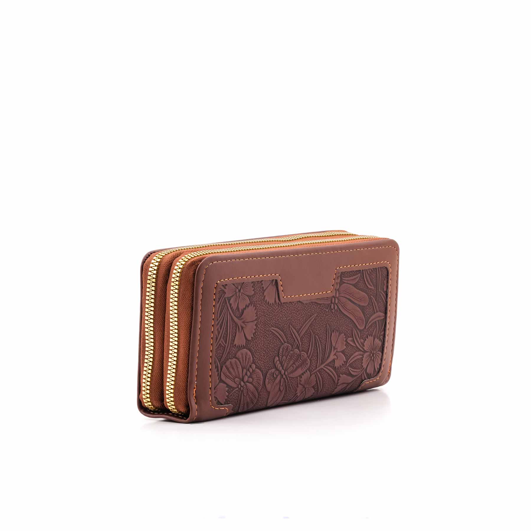 Maroon Casual Wallet For Women P71144 - Image 3