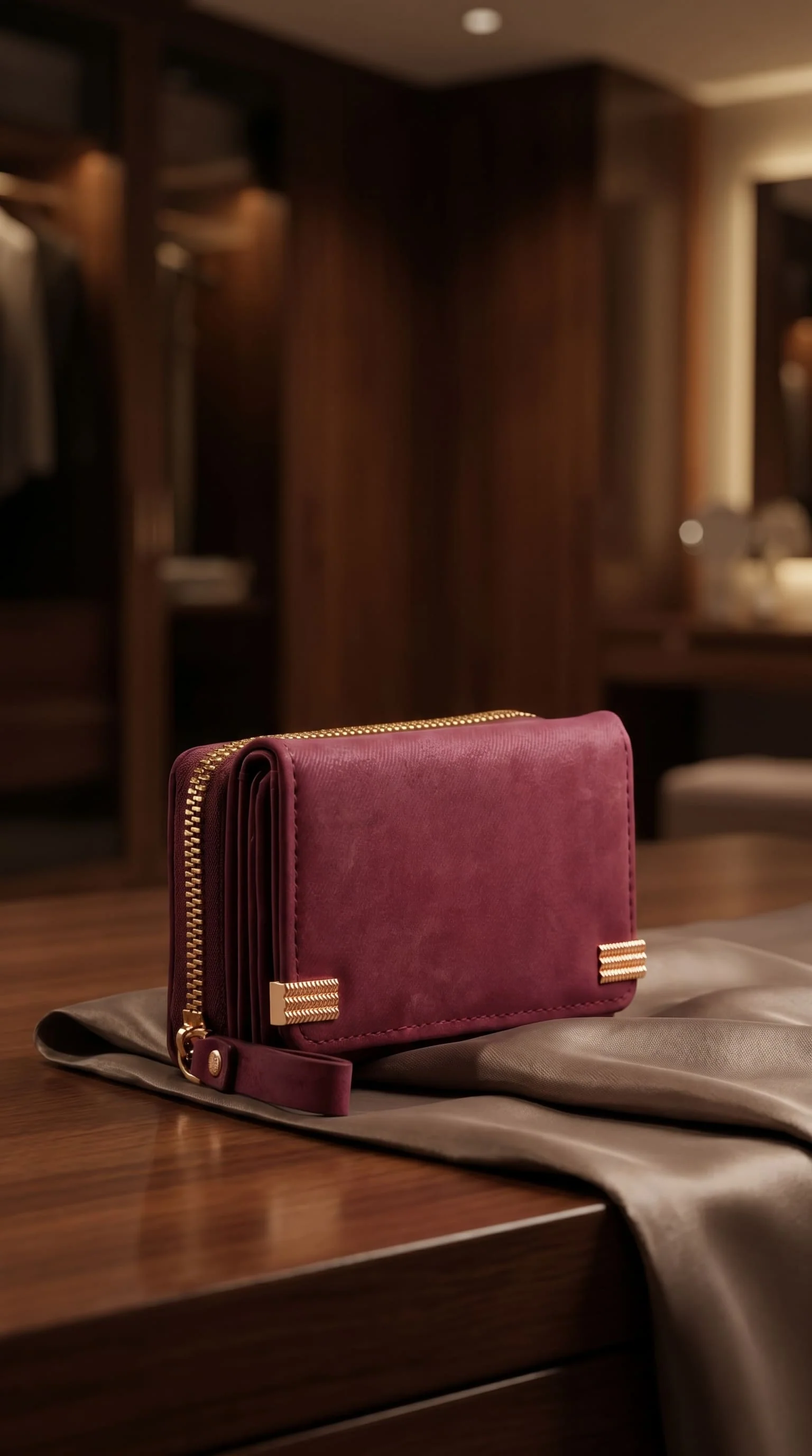 Maroon Casual Wallet P71155
