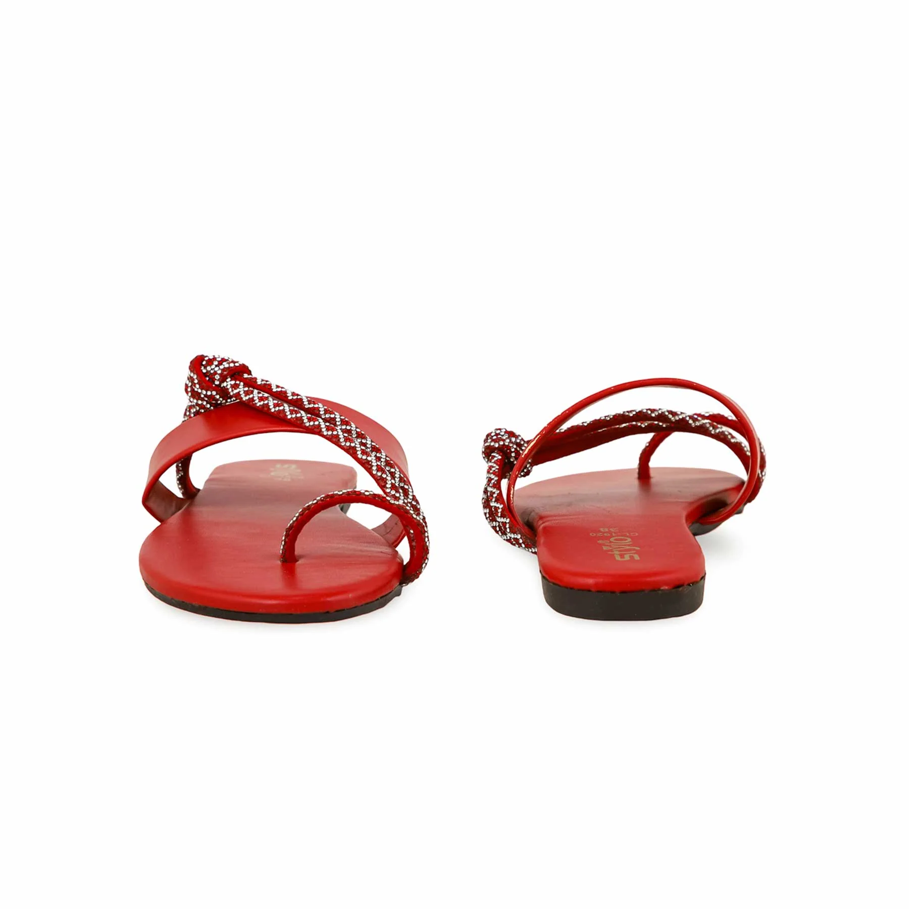 Maroon Casual Women Chappal CL1920 - Image 4