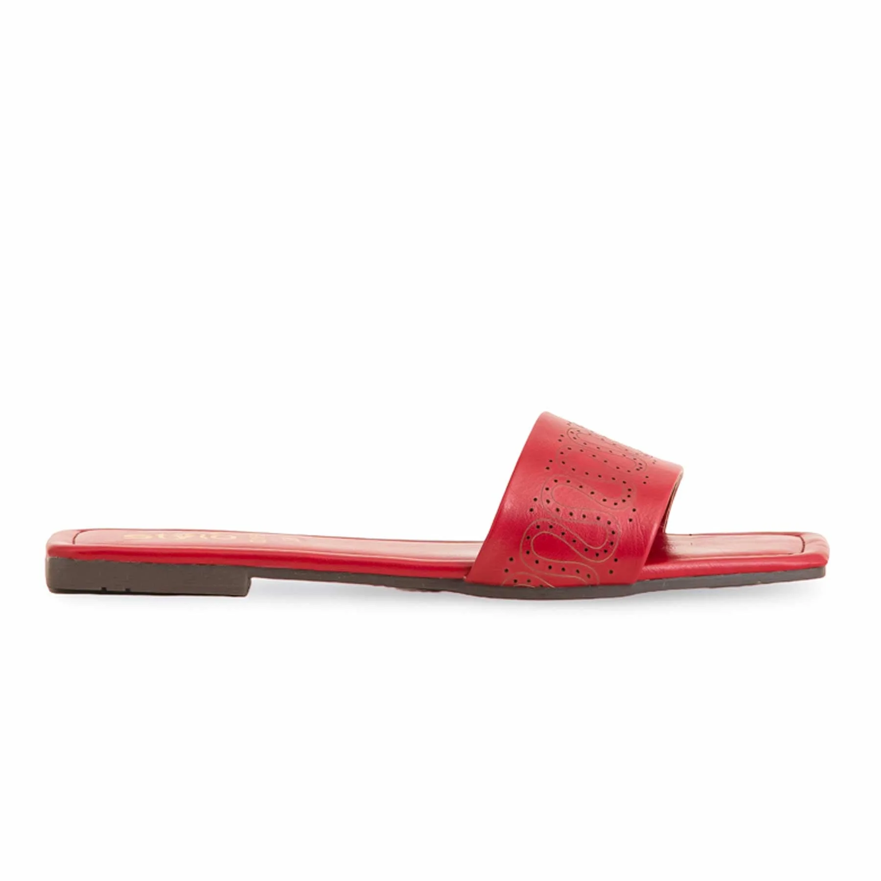 Maroon Casual Women Slipper CL1969 - Image 2