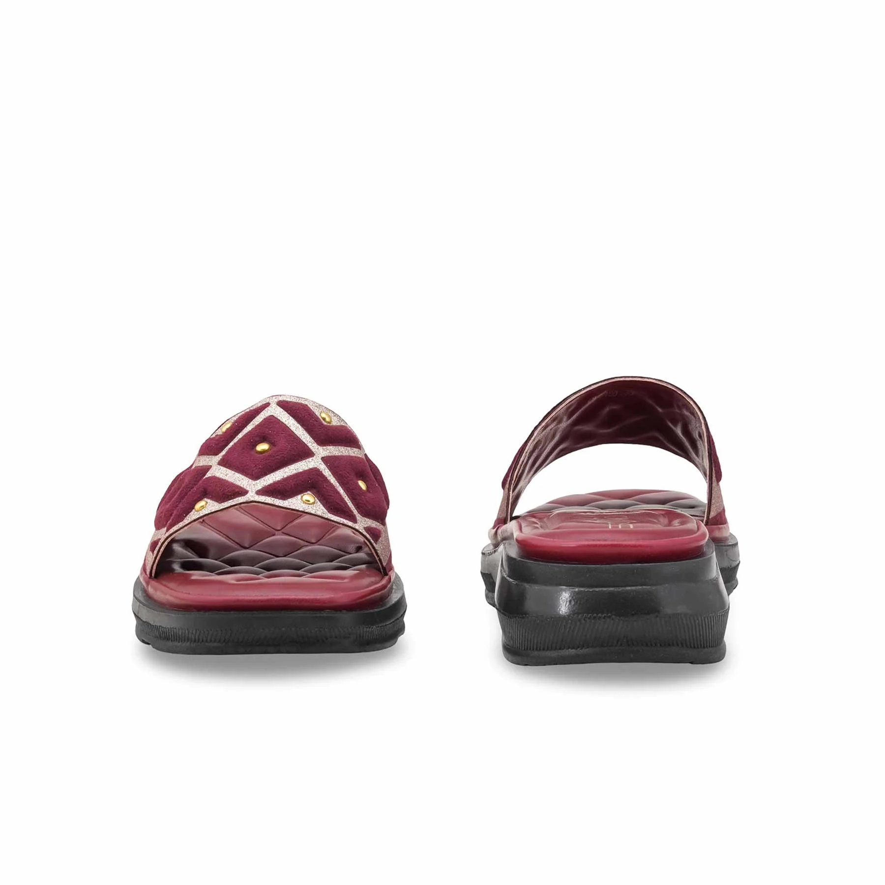 Maroon Casual Women Softy CL5480 - Image 4