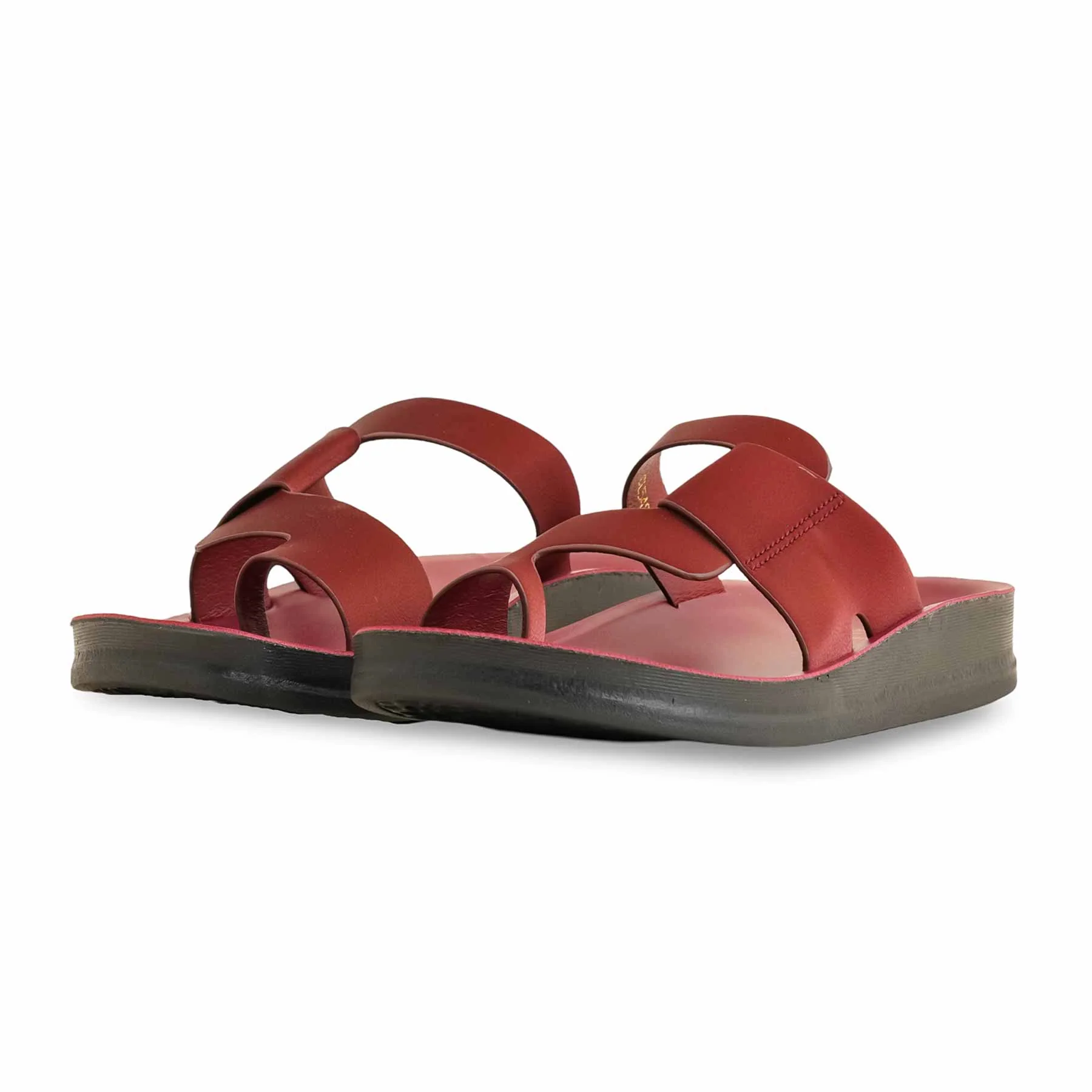 Maroon Casual Women Softy CL5489 - Image 3