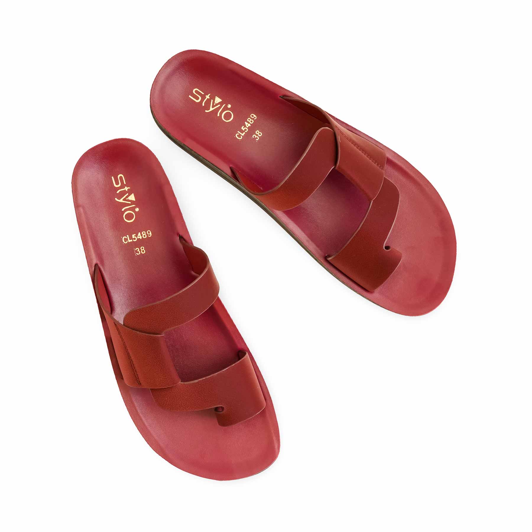 Maroon Casual Women Softy CL5489 - Image 5