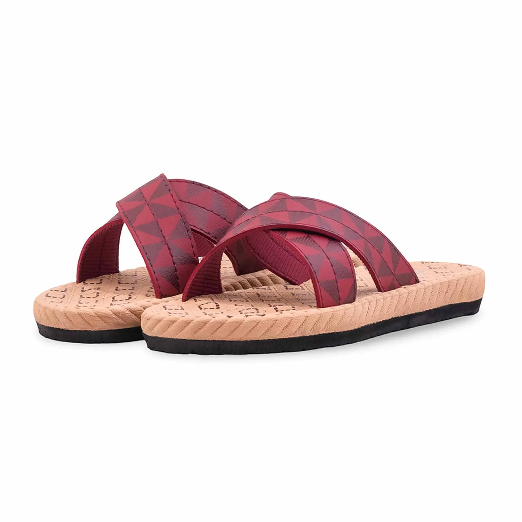 Maroon Casual Women Softy CL9406 - Image 3