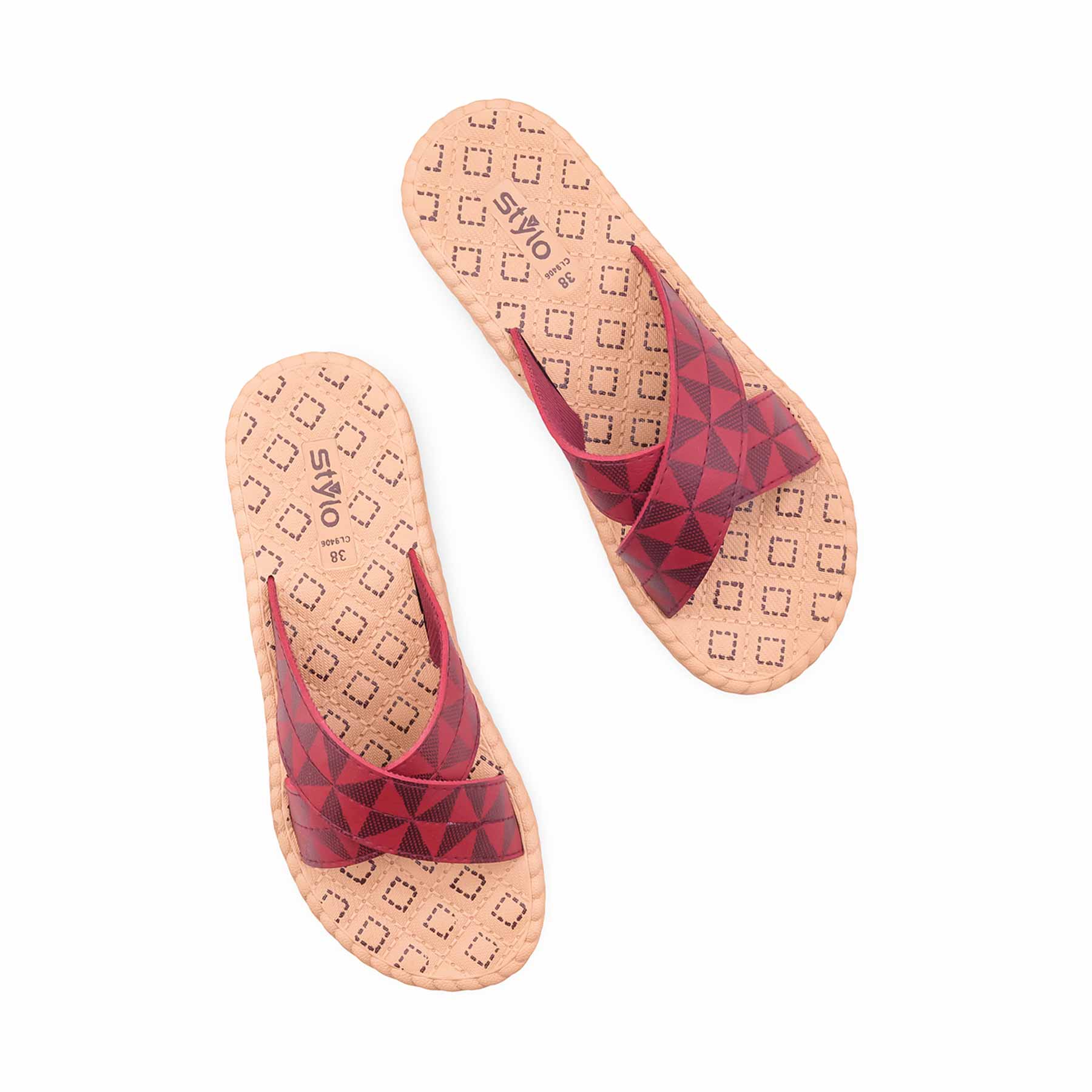 Maroon Casual Women Softy CL9406 - Image 5