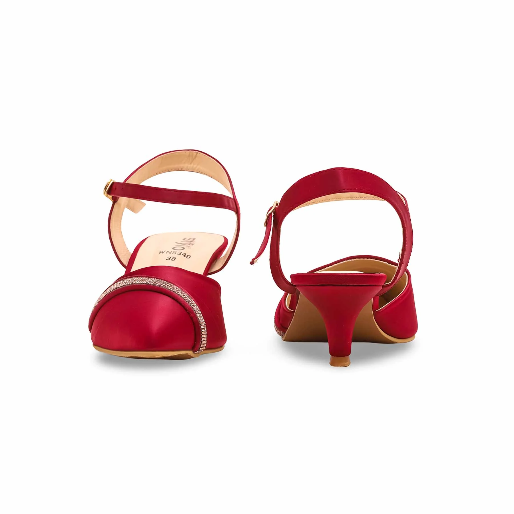 Maroon Court Shoes WN5340 - Image 4