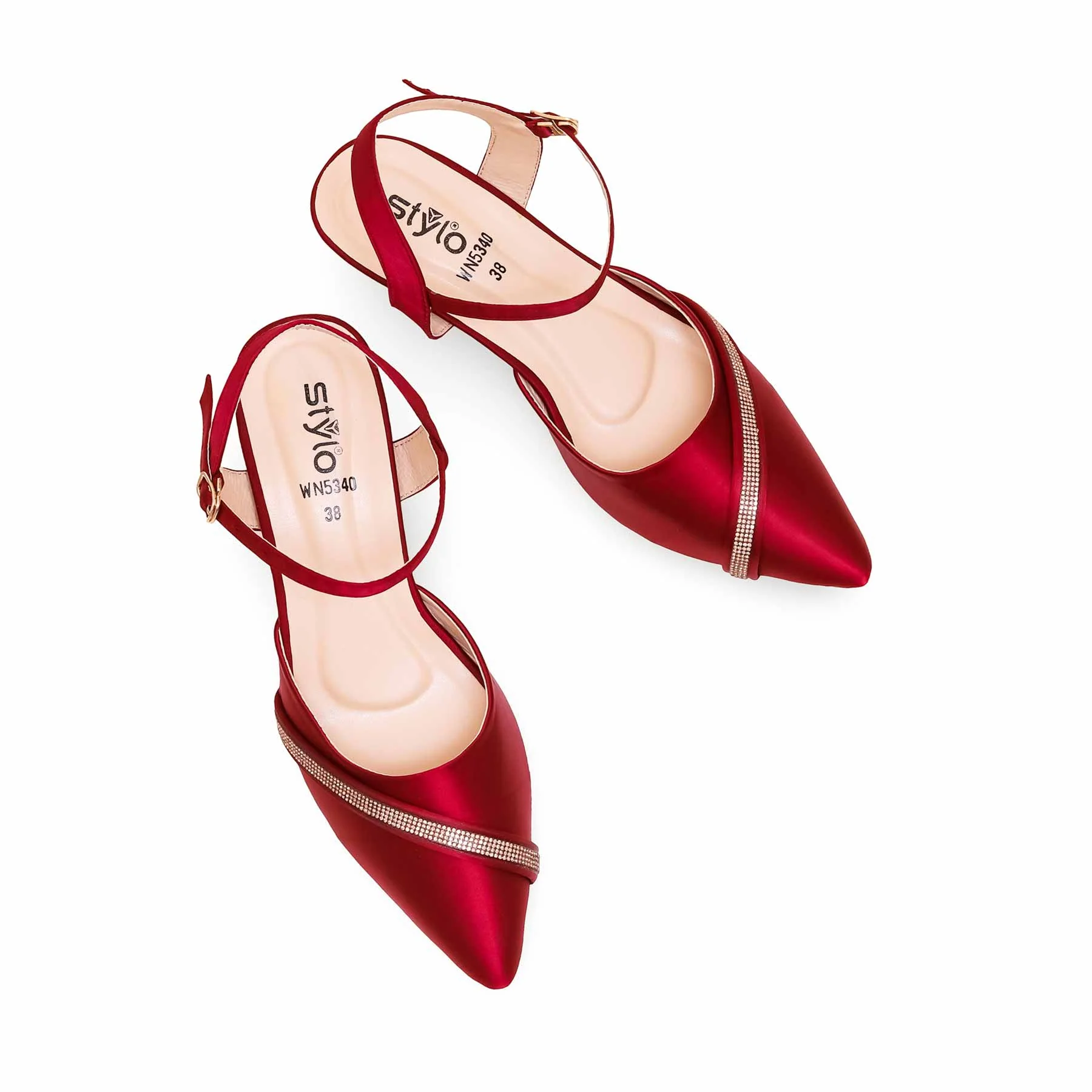 Maroon Court Shoes WN5340 - Image 5