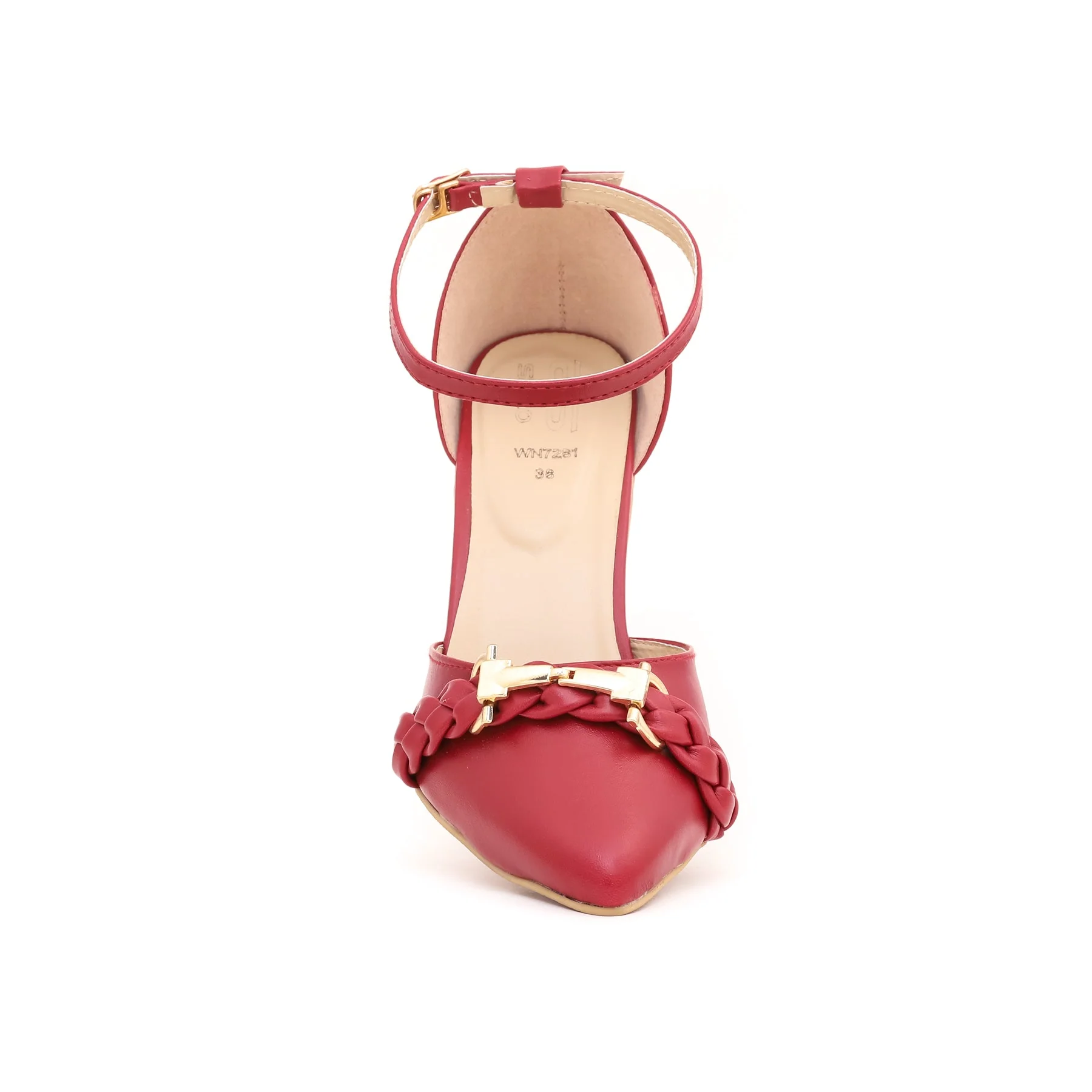 Maroon Court Shoes WN7281 - Image 3