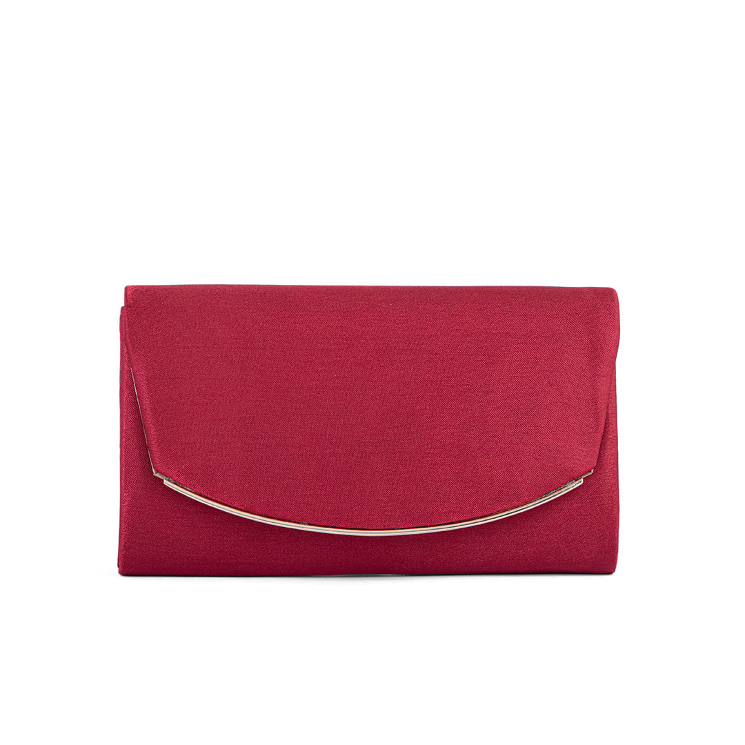 Maroon Fancy Clutch P24148