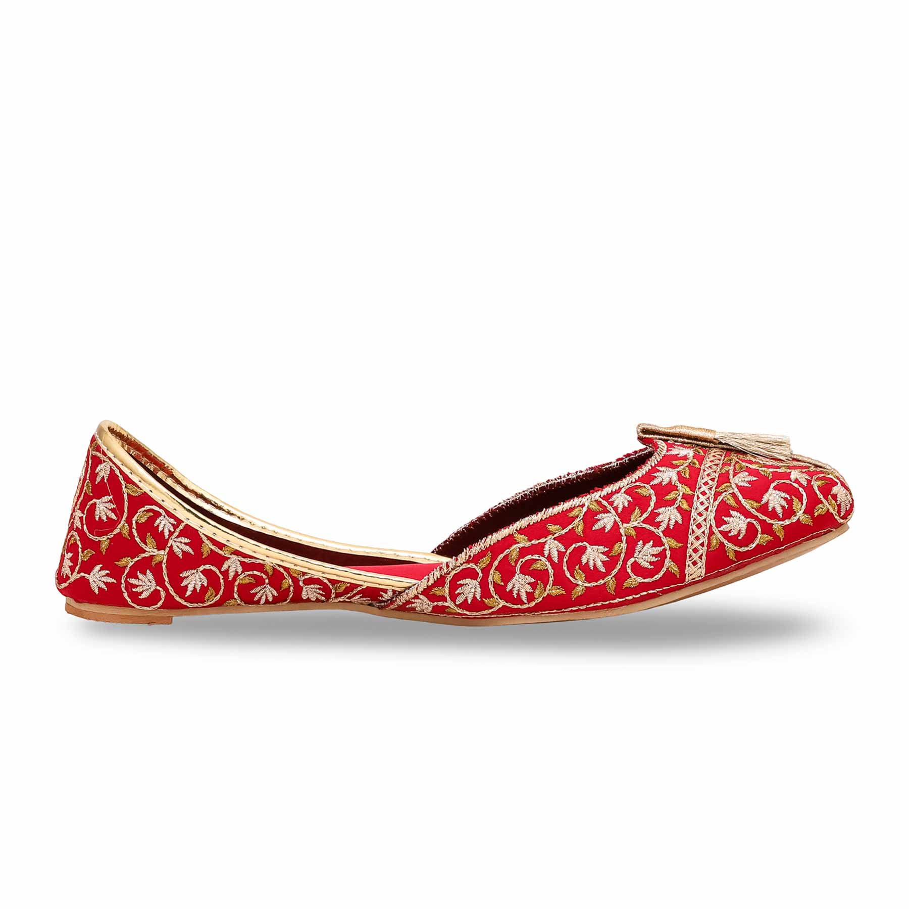 Maroon Fancy Khussa EC8479