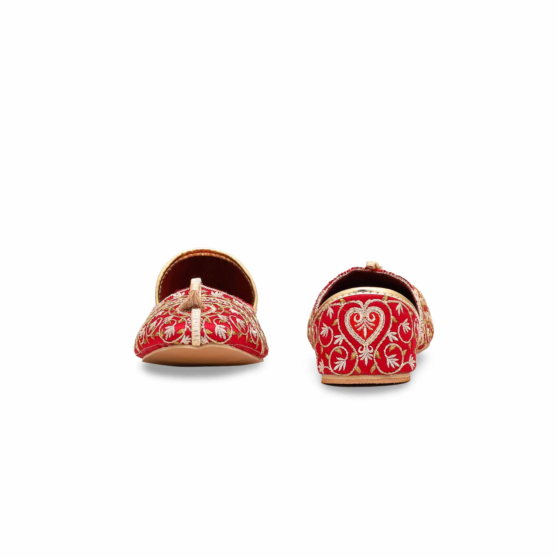 Maroon Fancy Khussa EC8479 - Image 3