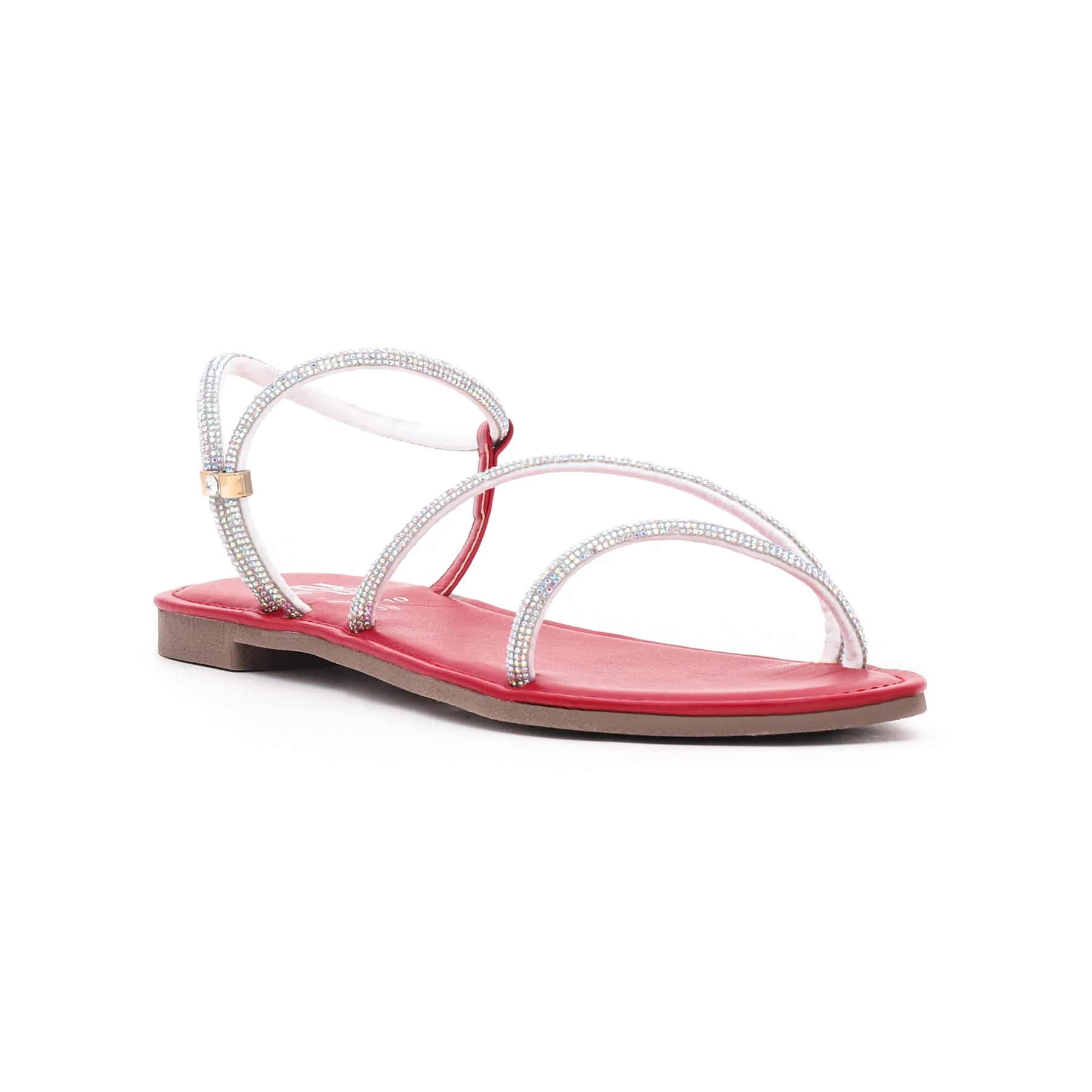 Maroon Fancy Sandal FN5710 - Image 2