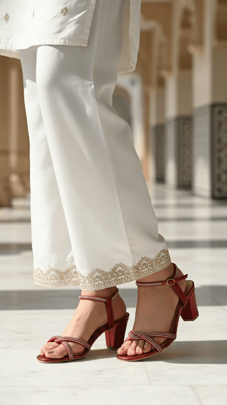 Maroon Fancy Sandal FN5905