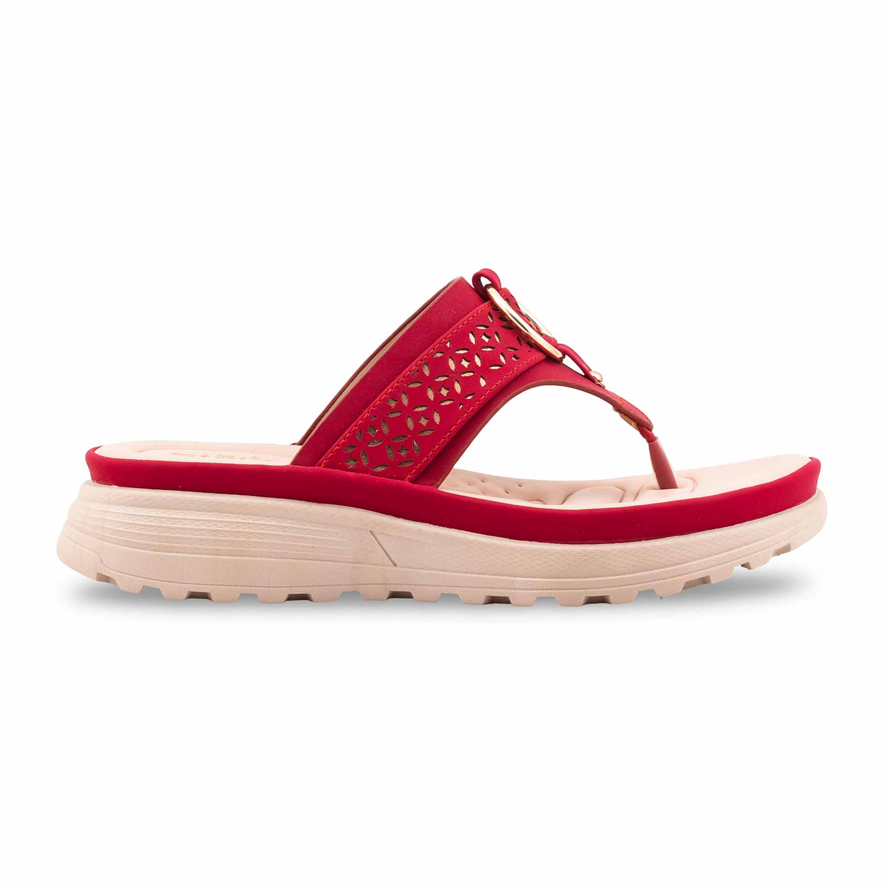 Maroon Formal Chappal For Women PU0682 - Image 2