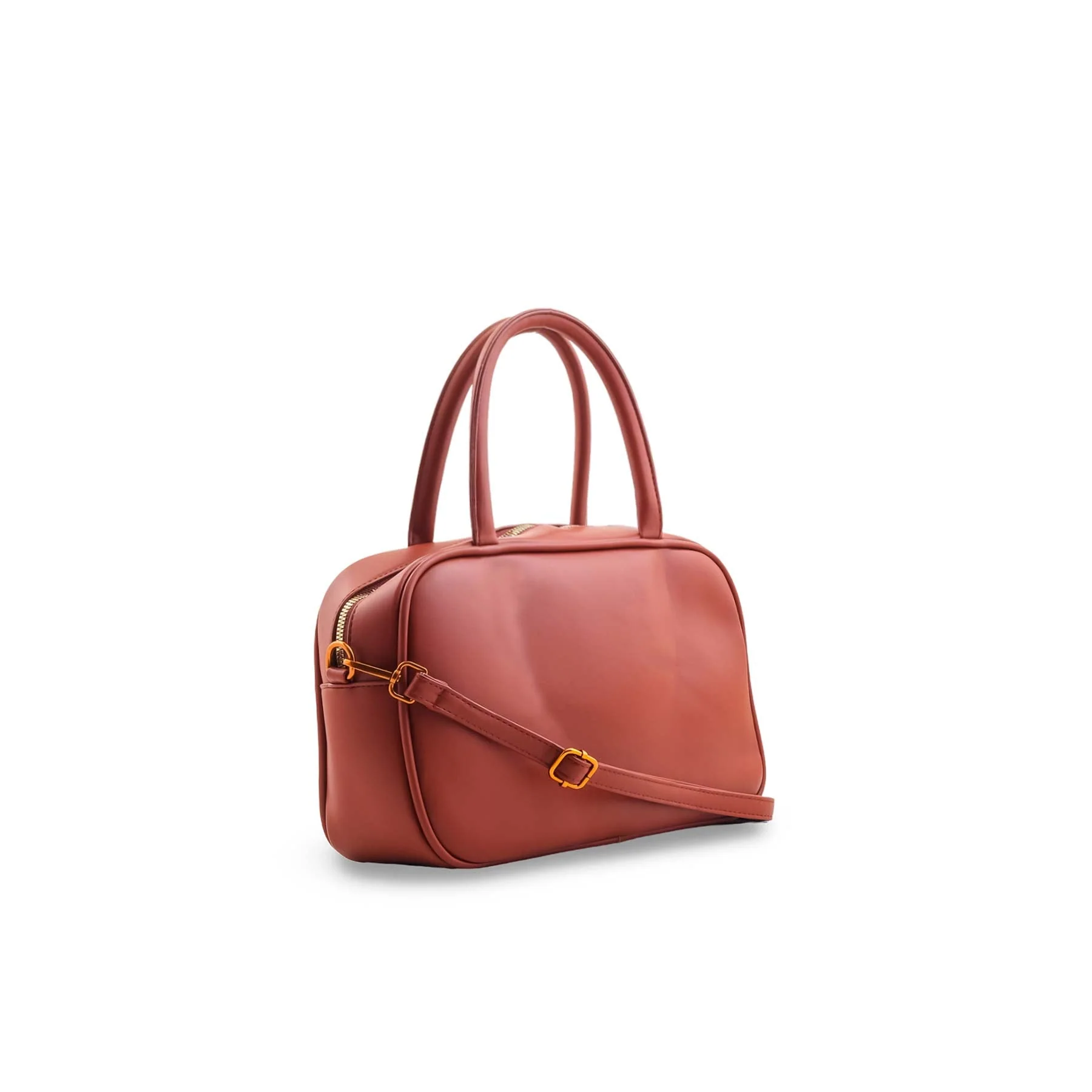 Maroon Formal Hand Bag For Women P36477 - Image 3