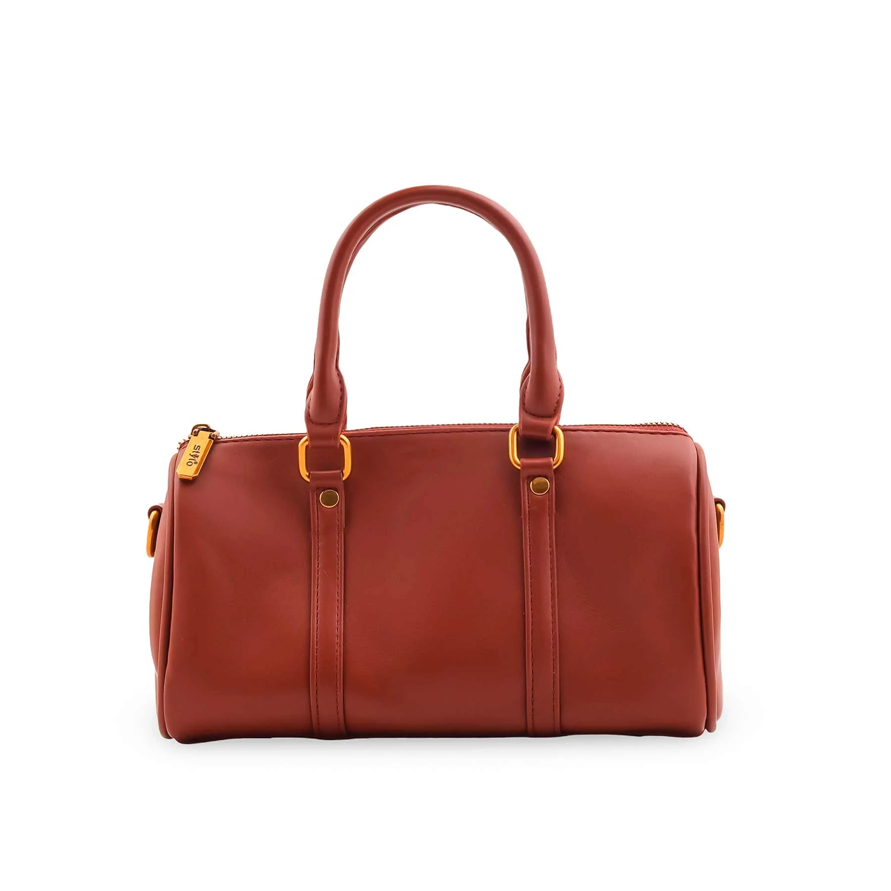 Maroon Formal Hand Bag For Women P36478 - Image 2