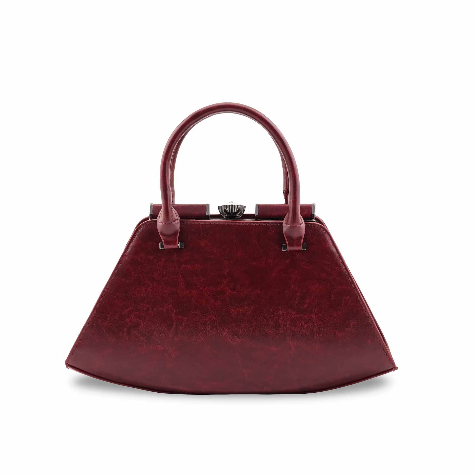 Maroon Formal Hand Bag P36471 - Image 2
