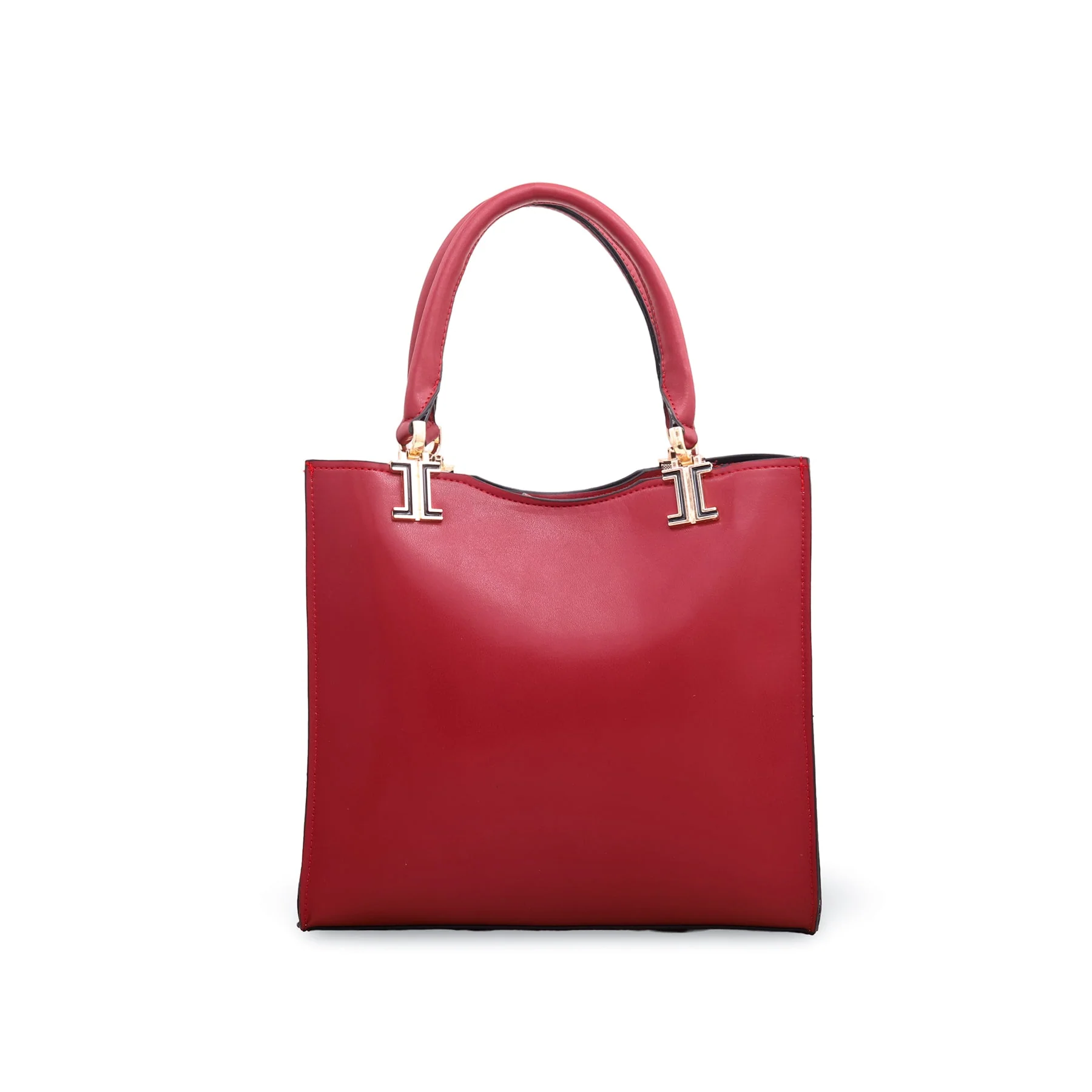 Maroon Formal Hand Bag P55507 - Image 3