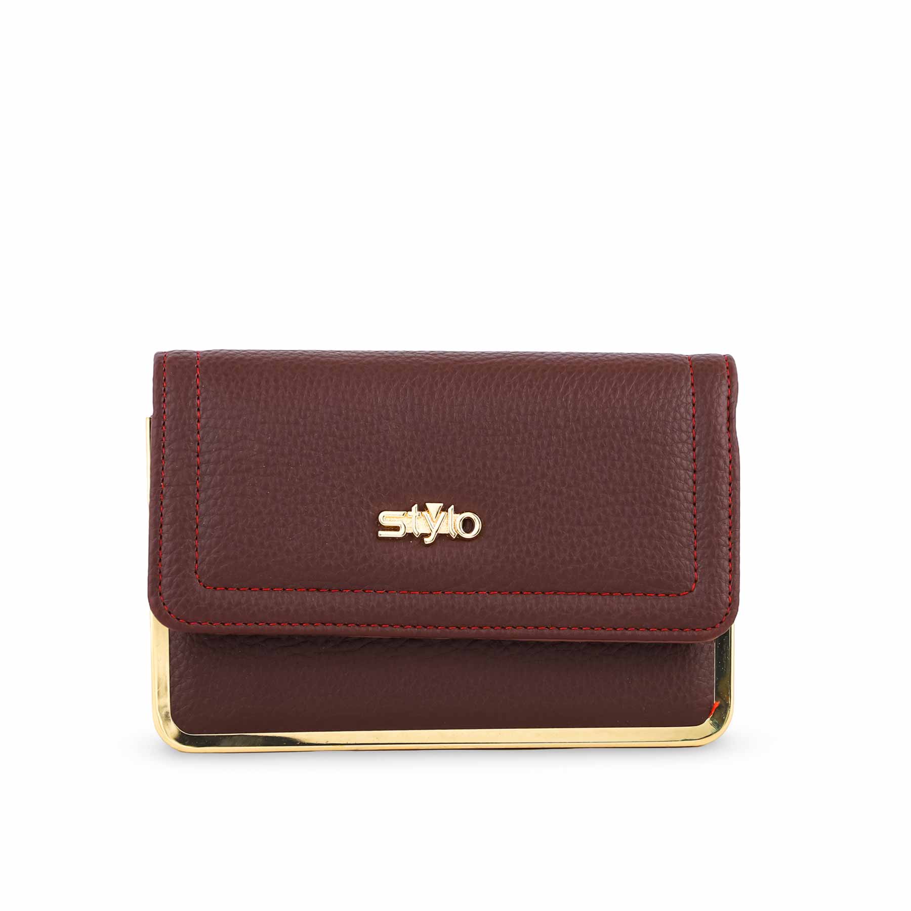 Maroon Formal Pouch P97602 - Image 2