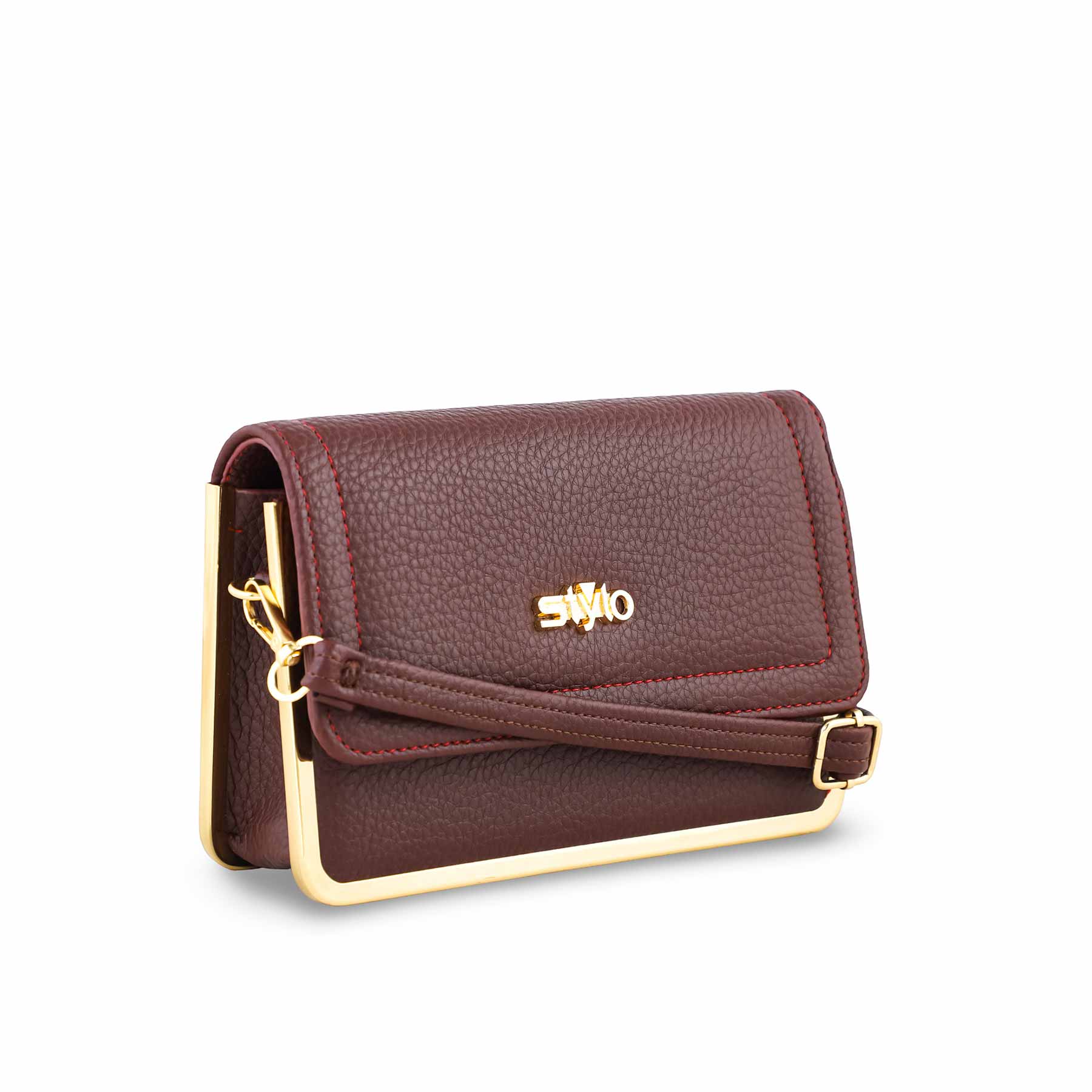 Maroon Formal Pouch P97602 - Image 3