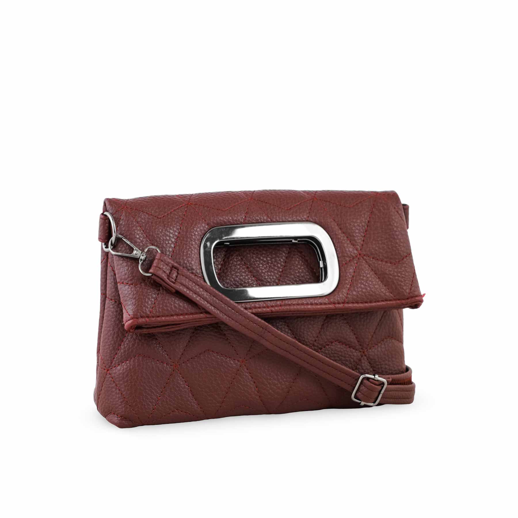 Maroon Formal Pouch P97603 - Image 2