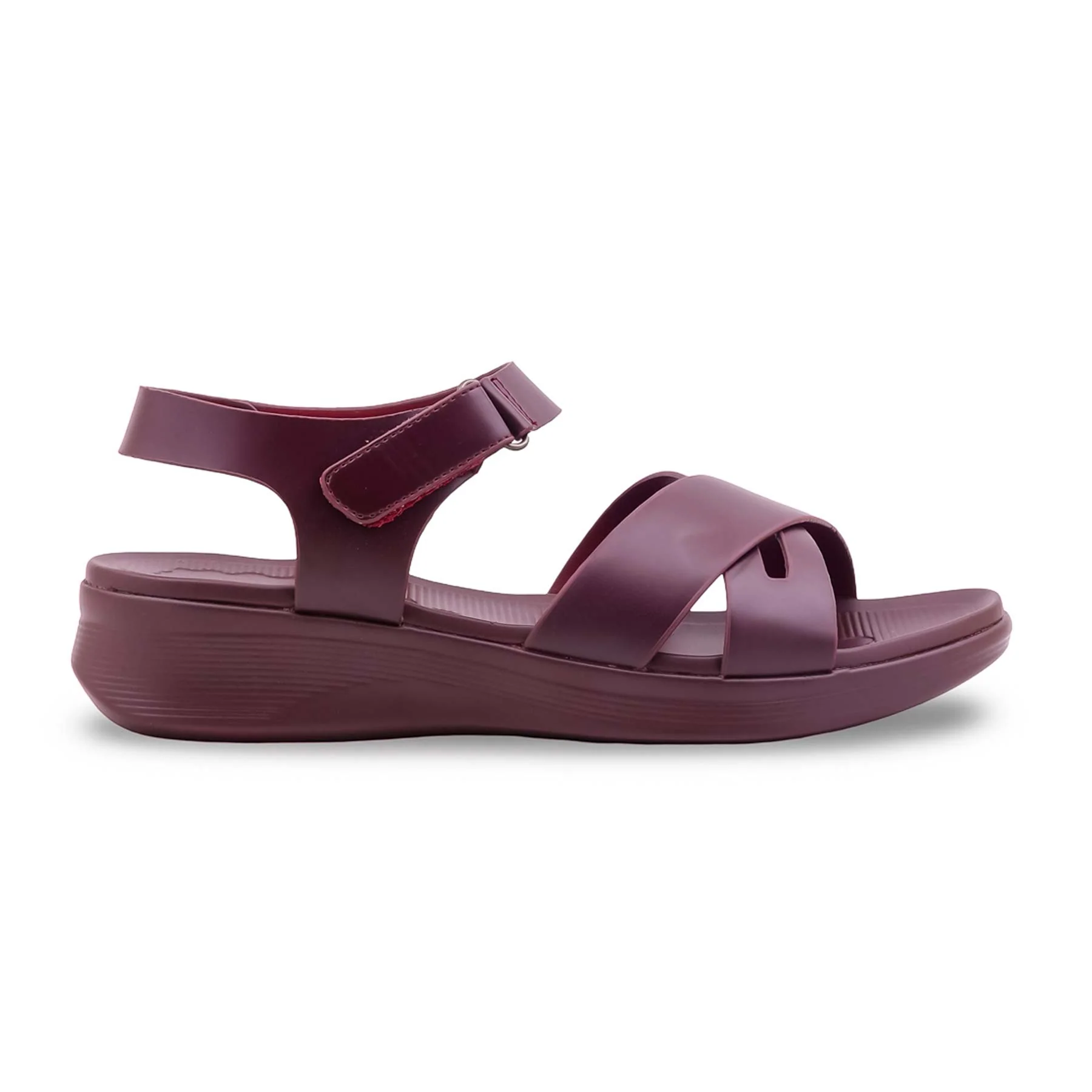 Maroon Formal Sandal For Ladies PU0866 - Image 2