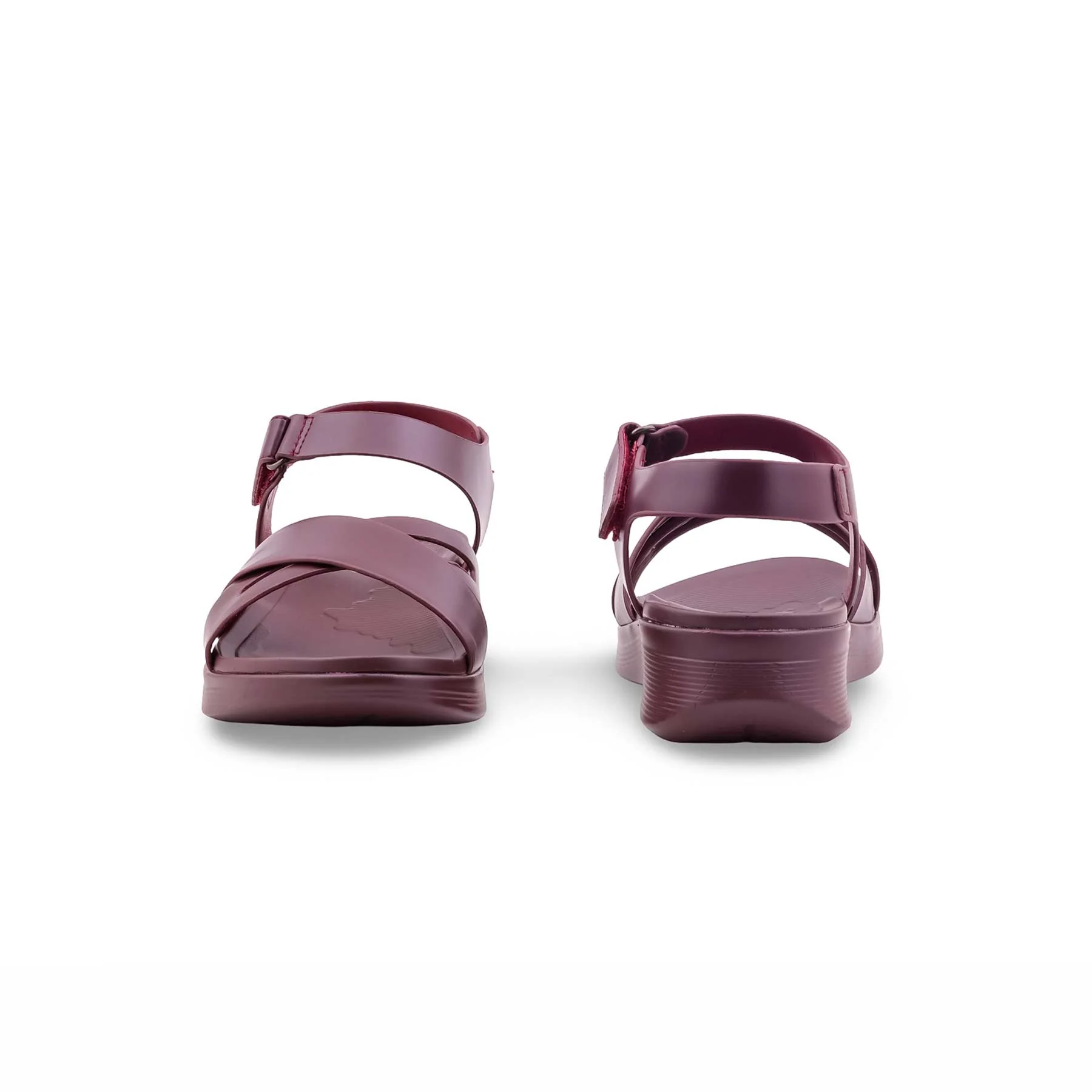 Maroon Formal Sandal For Ladies PU0866 - Image 4