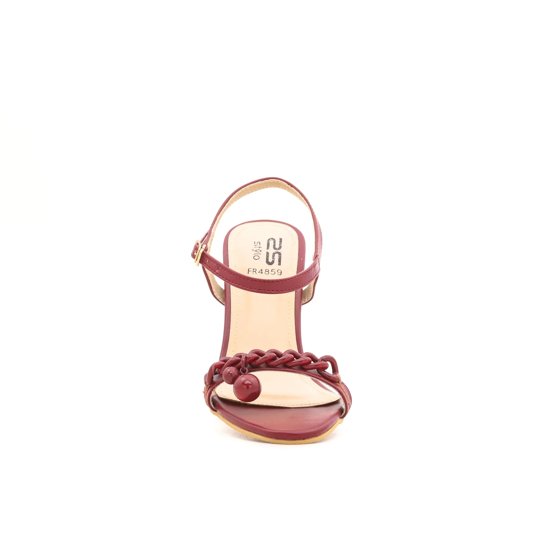 Maroon Formal Sandal FR4859 - Image 3