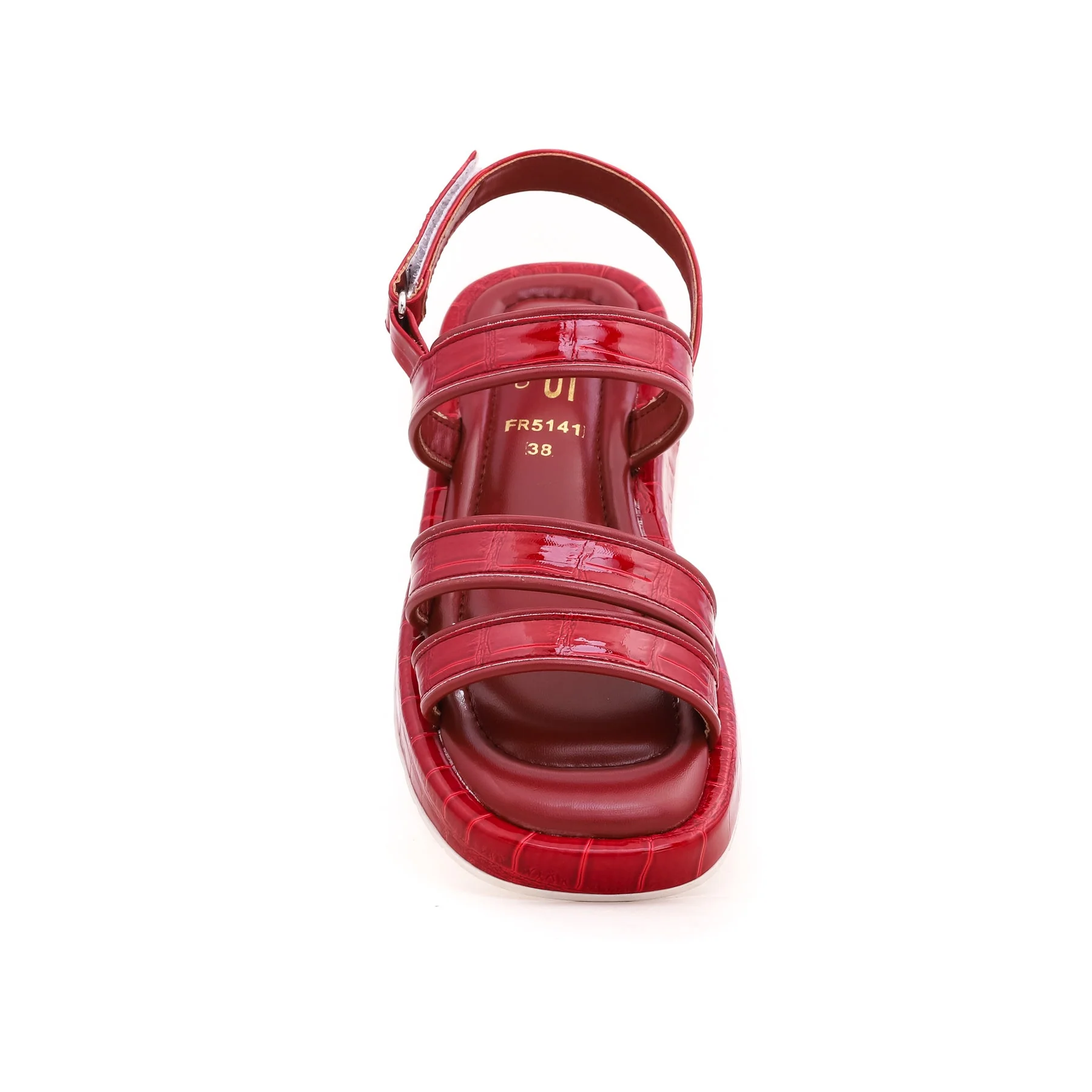 Maroon Formal Sandal FR5141 - Image 3