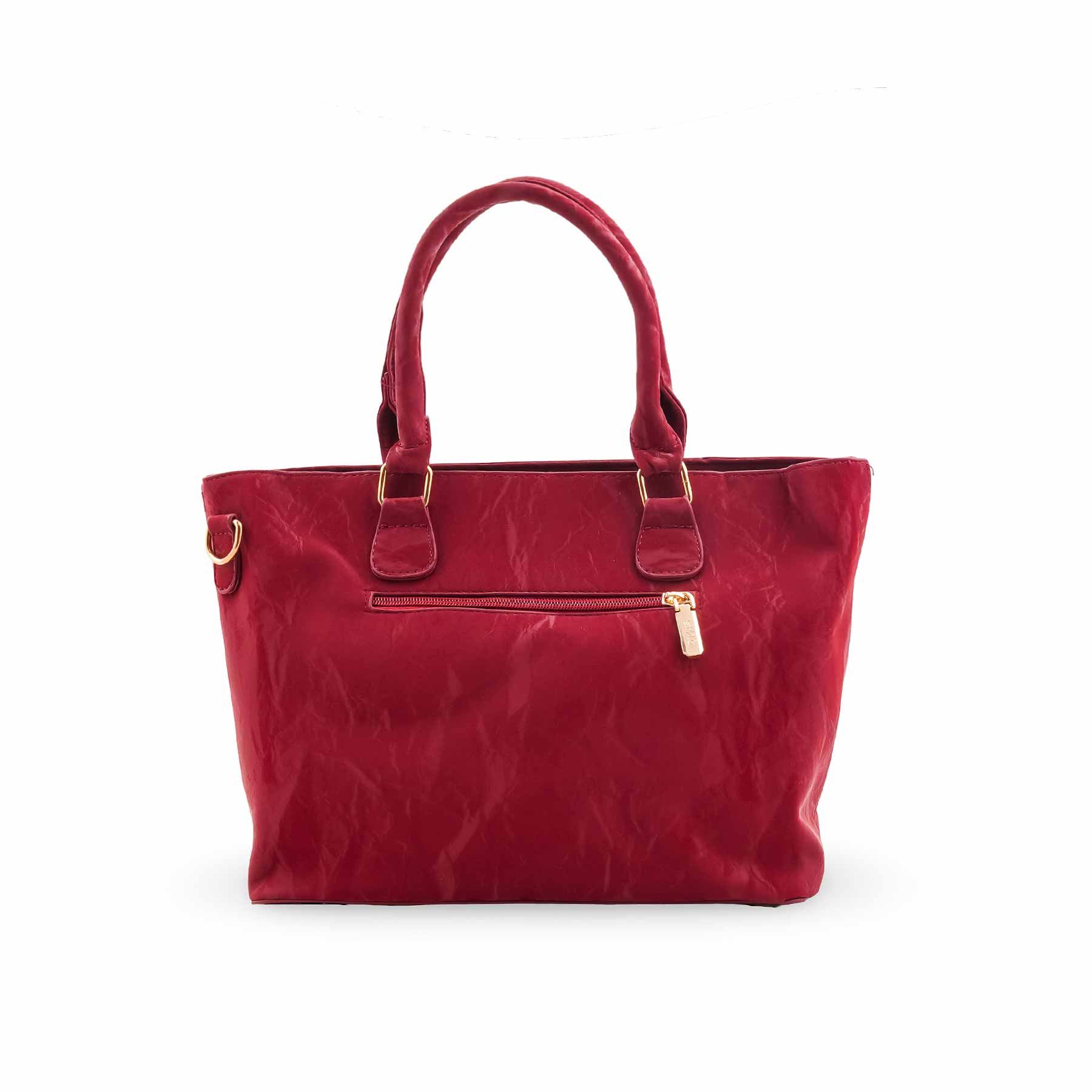 Maroon Formal Shoulder Bag For Ladies P36452 - Image 4