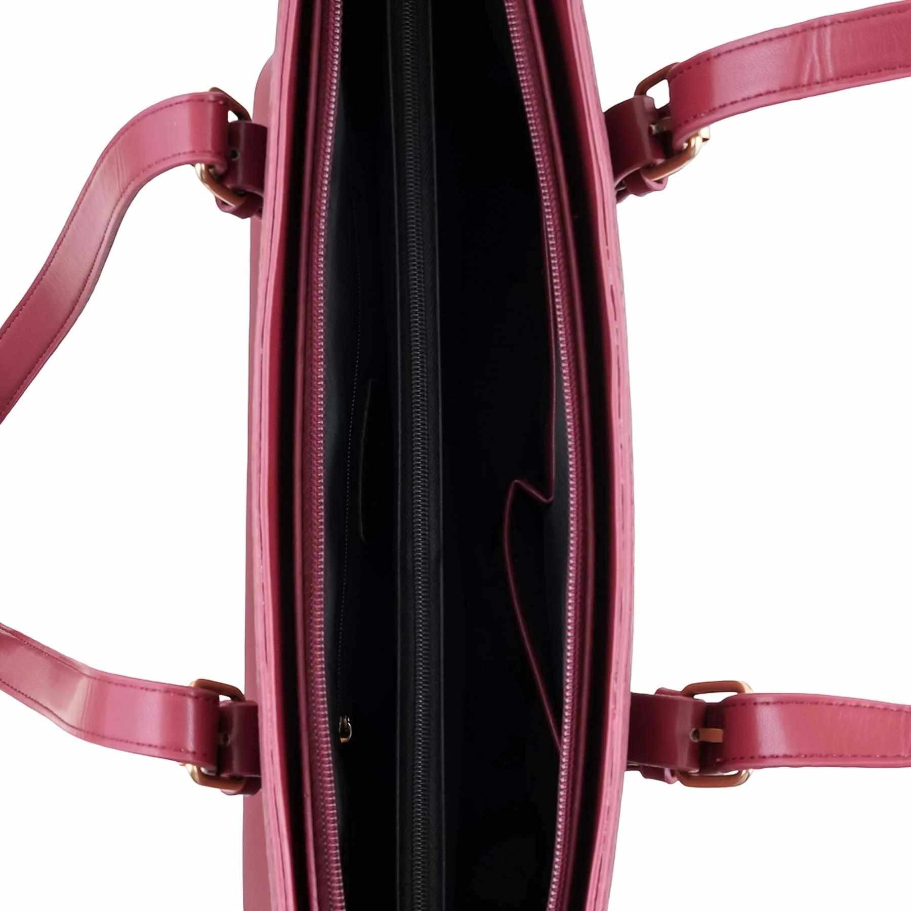 Maroon Formal Shoulder Bag For Ladies P55842 - Image 5