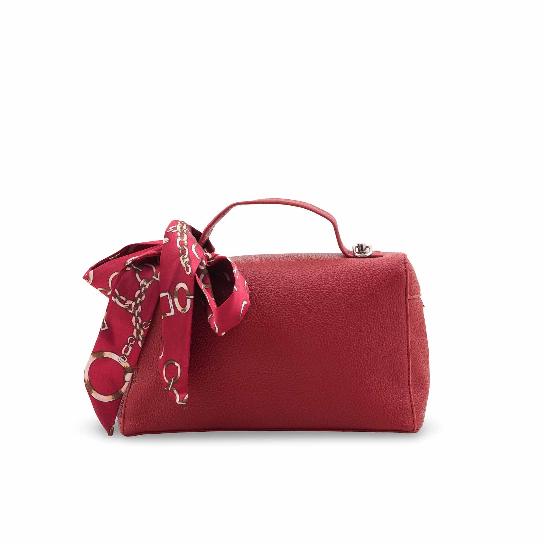 Maroon Formal Shoulder Bag For Women P36483 - Image 2