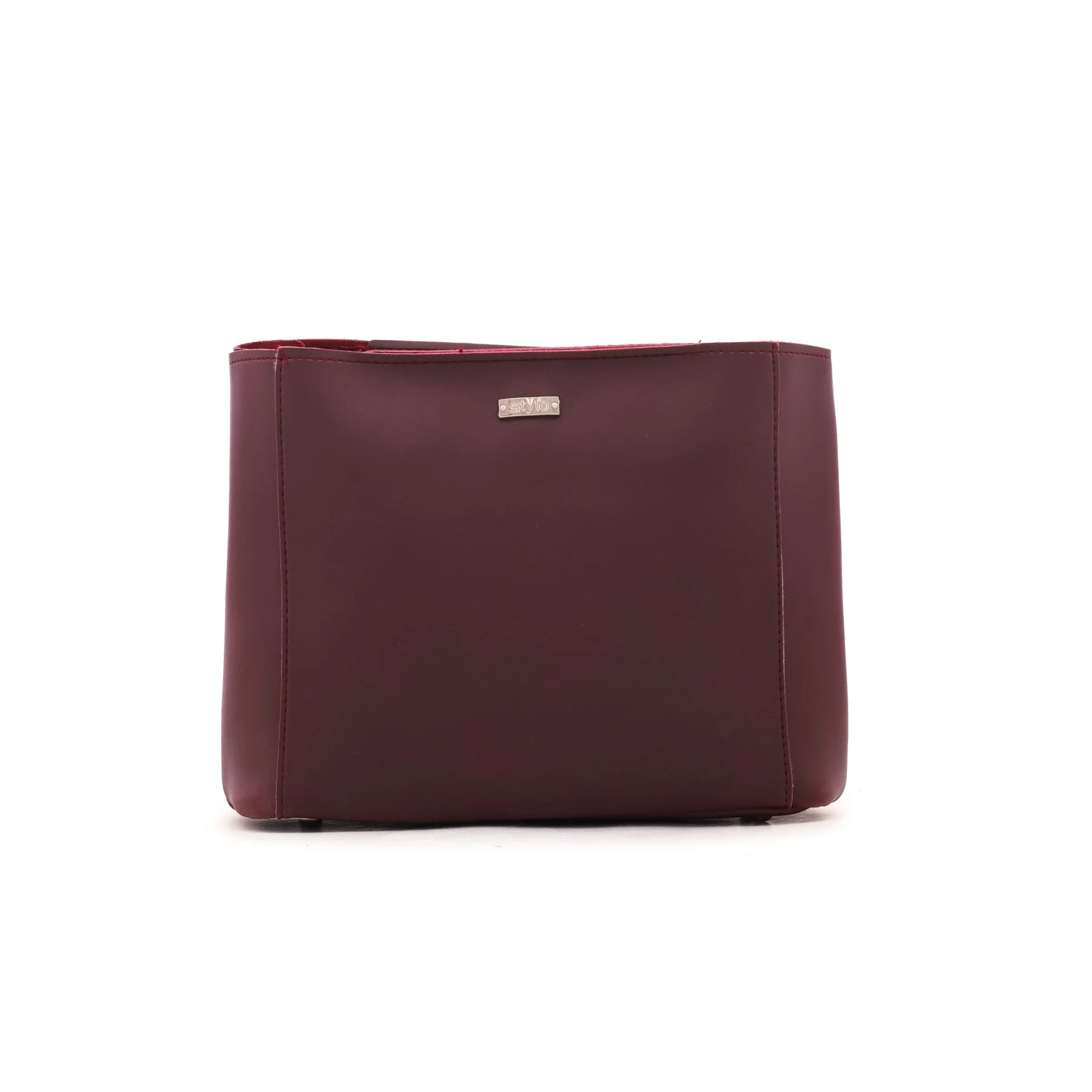 Maroon Formal Shoulder Bag P54285 - Image 2