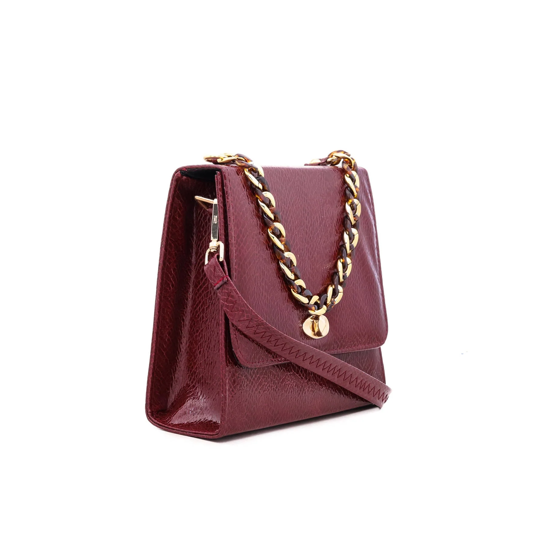 Maroon Formal Shoulder Bag P54305